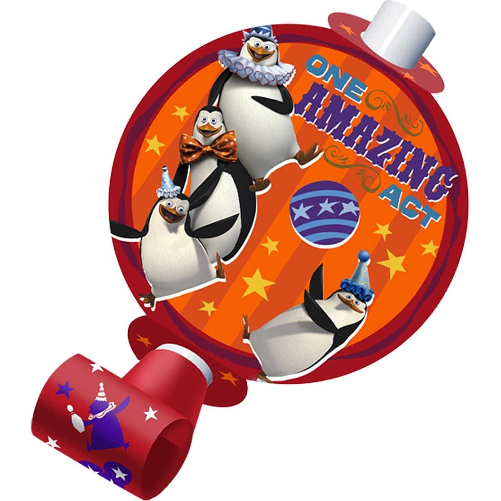 Madagascar 3 Blowouts (8) Party Accessory by Hallmark