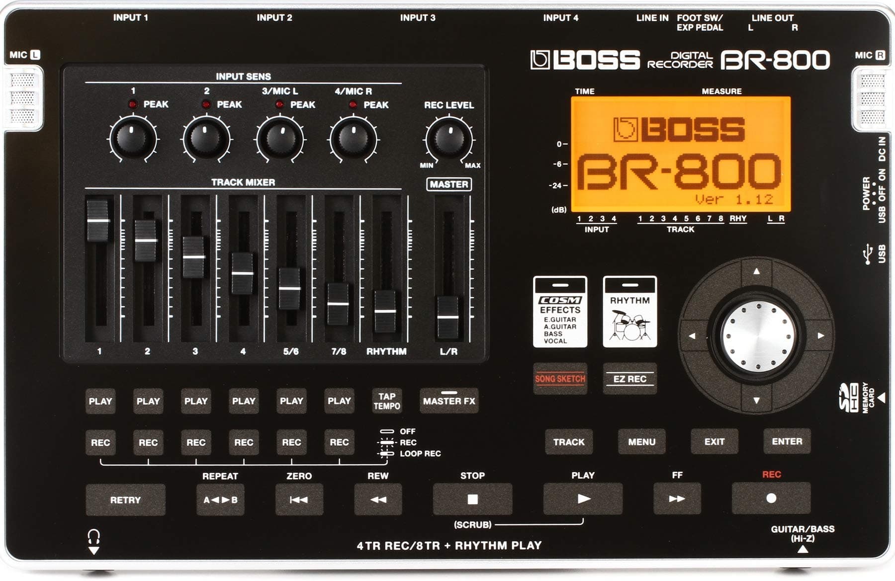BOSS BR-800 Portable Digital Recorder