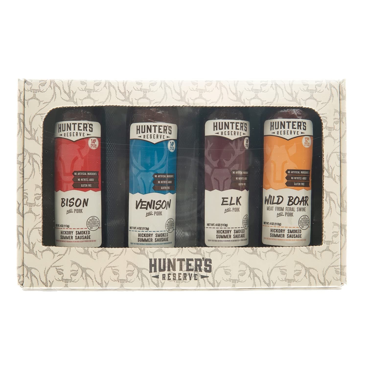 Hunters Delight Open Season Gift Box - Taste Of The Wild Summer Sausage