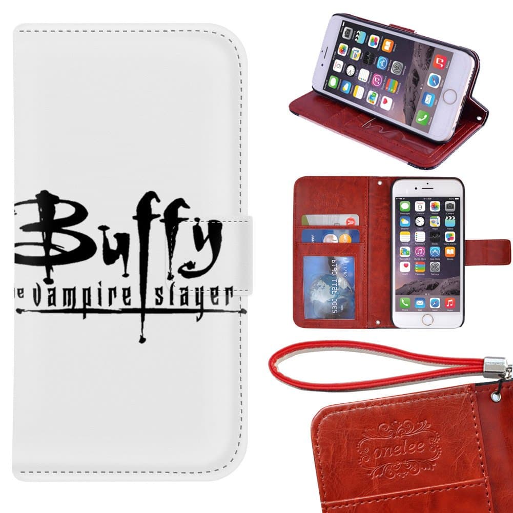 iPhone 6 6S Plus Wallet Case[5.5 inch], Customize Factory TV Play Buffy the Vampire Slayer Premium PU Leather Case Wallet Flip Stand Case Cover for iPhone 6 6s Plus with Card Slots