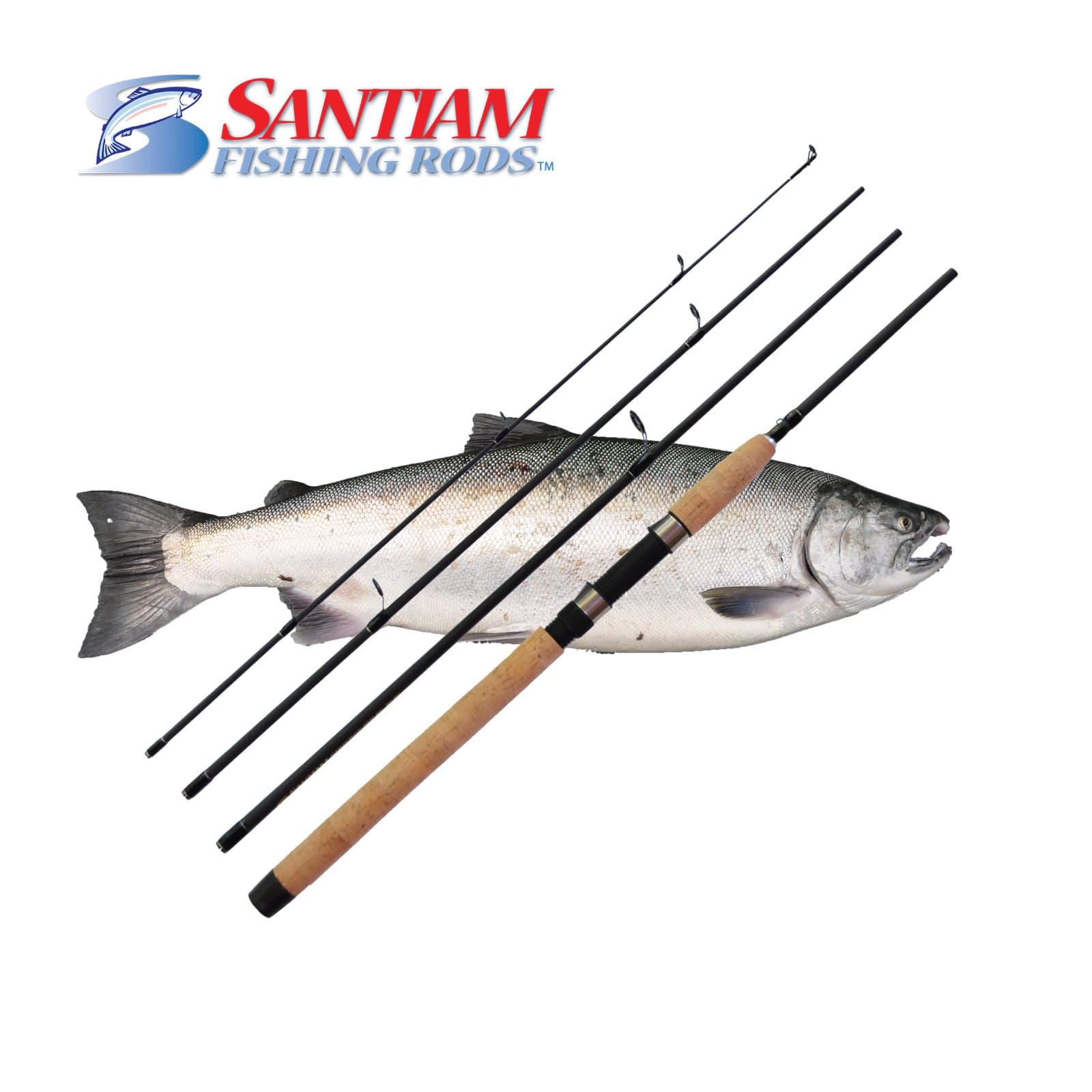 Travel Rod 4 Piece 8'6'' 6-12lb MF Graphite Spinning Rod