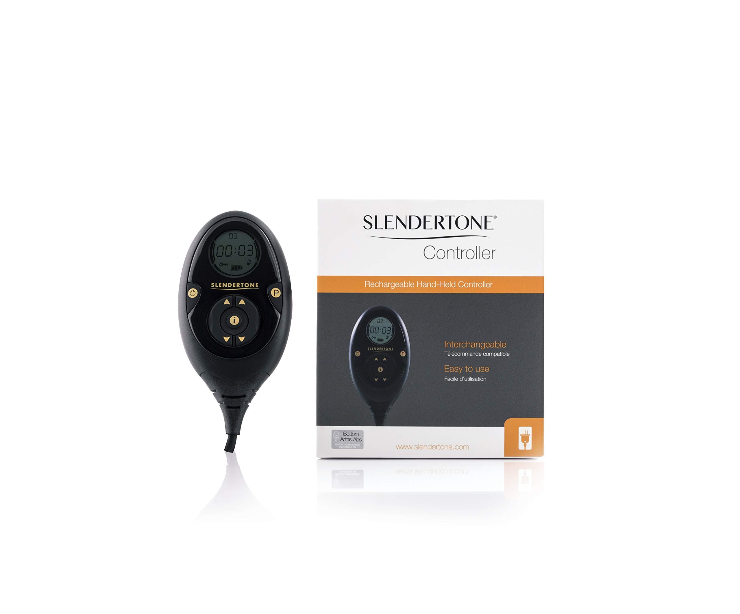 Slendertone Controller, rechargeable unit to power Abs, Arm and Bottom Garments.