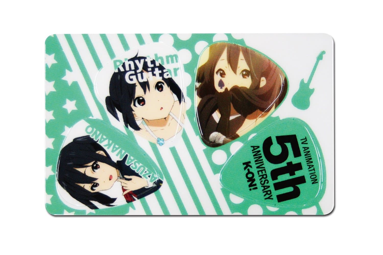 K-ON! Pick Card Azusa (Green)