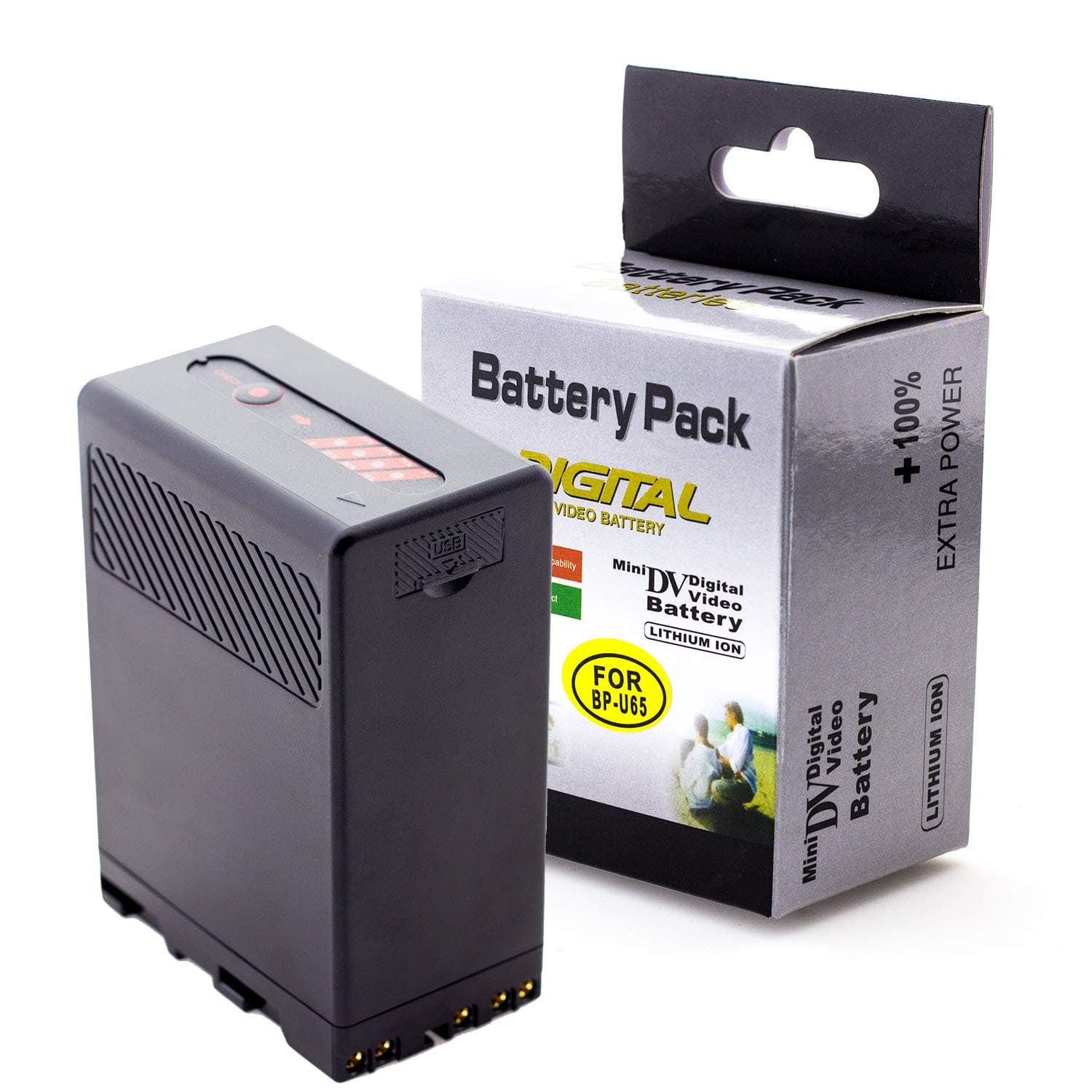 KYTD BP-U60 BP-U65 5200mAh Battery for Sony PMW-100, PMW-150, PMW-160, PMW-200, PMW-300, PMW-EX1, PMW-EX1R, PMW-EX3, PMW-EX160, PMW-EX260, PMW-EX280, PMW-F3, PXW-FS5, PXW-FS7