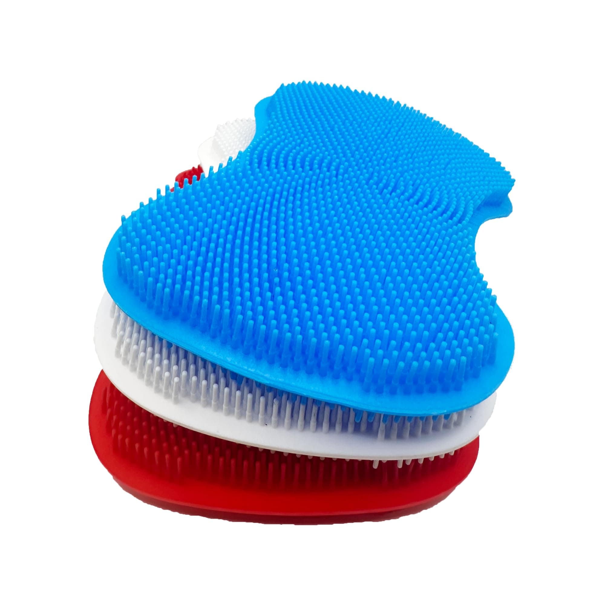 LubrimaSilicone Sponges Kitchen, Sponges for Dishes 3 Dish Scrubber Kitchen Gadgets Scrub Brush Cleaning Sponges