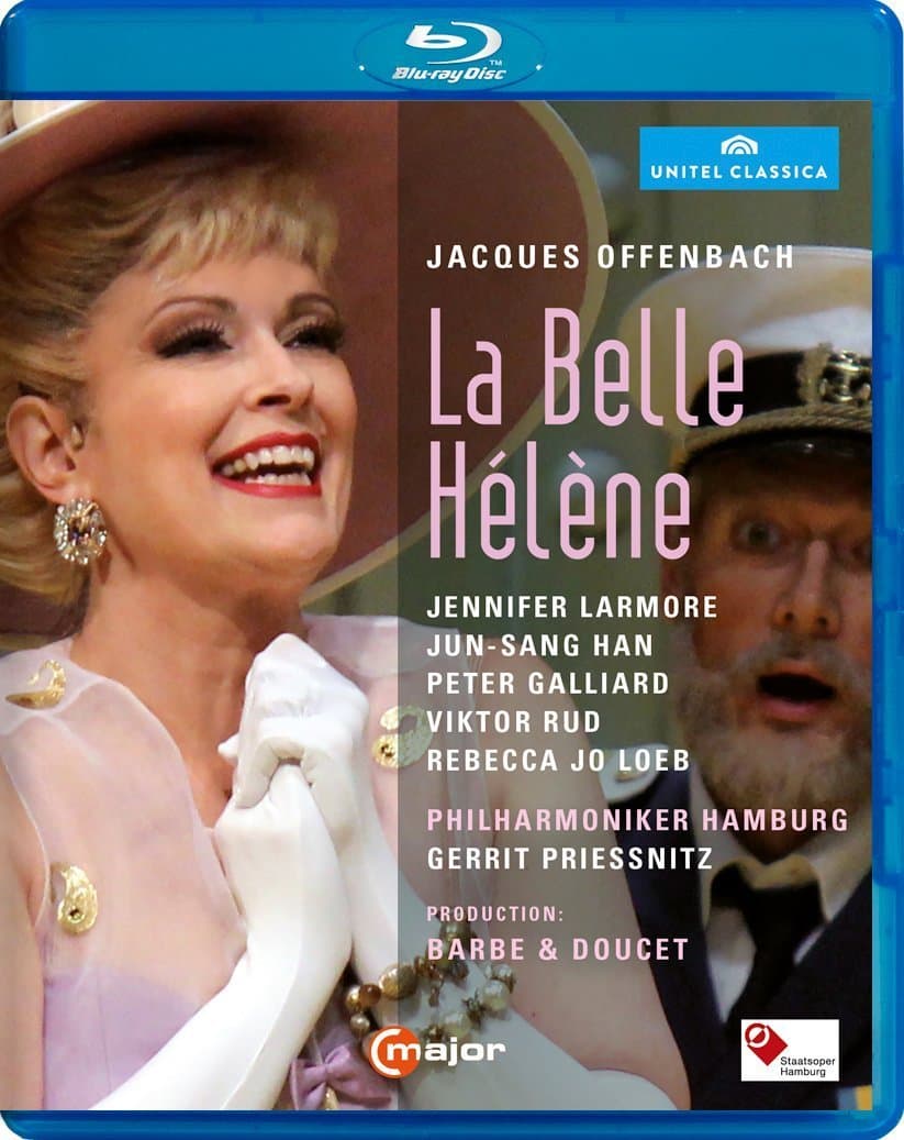 Offenbach:La Belle Helene [Jennifer Larmore; Jun-Sang Han; Peter Galliard; Viktor Rud; Rebecca Jo Loeb; Philharmoniker Hamburg] [C MAJOR ENTERTAINMENT] [Blu-ray]