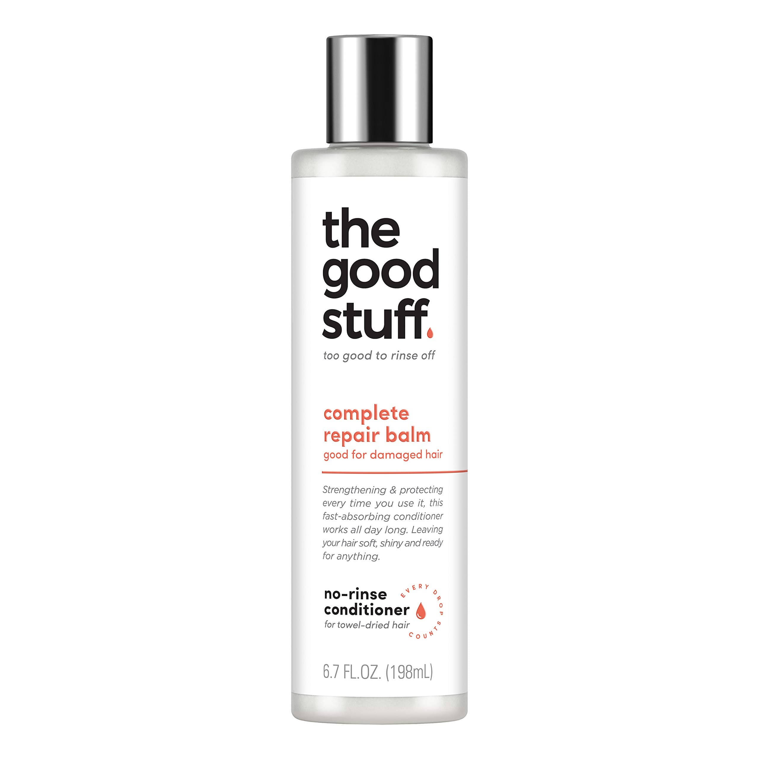 THE GOOD STUFF Complete Repair Balm for Damaged Hair | Lightweight, Leave In Conditioner Provides Strength, Protection, Softness, and Shine All Day Long | Hair Cream For Curly Hair | Certified Vegan and Cruelty-Free