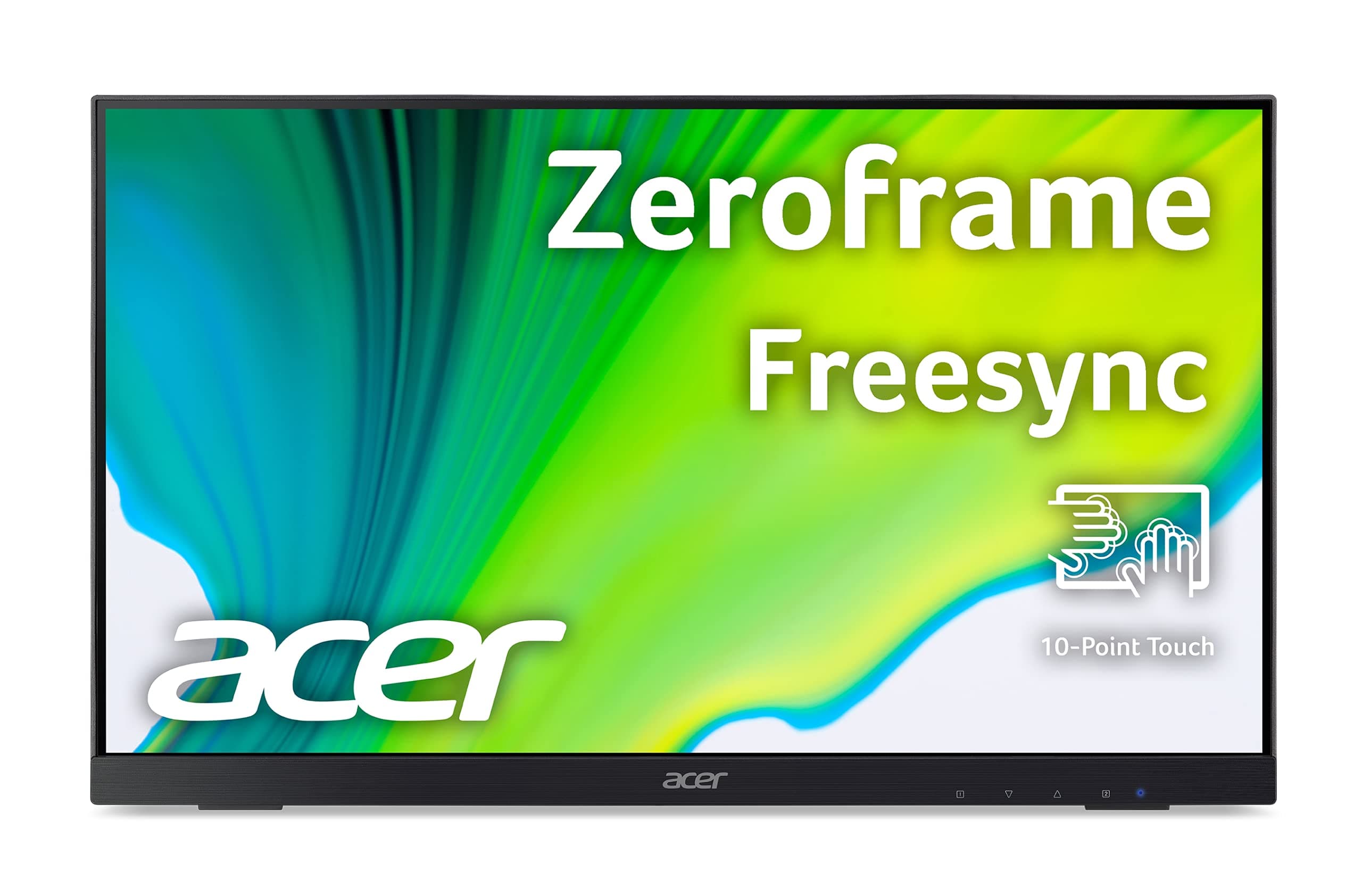 Acer UT222Q bmip 21.5” Full HD (1920 x 1080) 10 Point Touch Monitor with AMD FreeSync Technology Up to 75Hz 5ms (Display Port, HDMI Port, VGA & USB Port),Black
