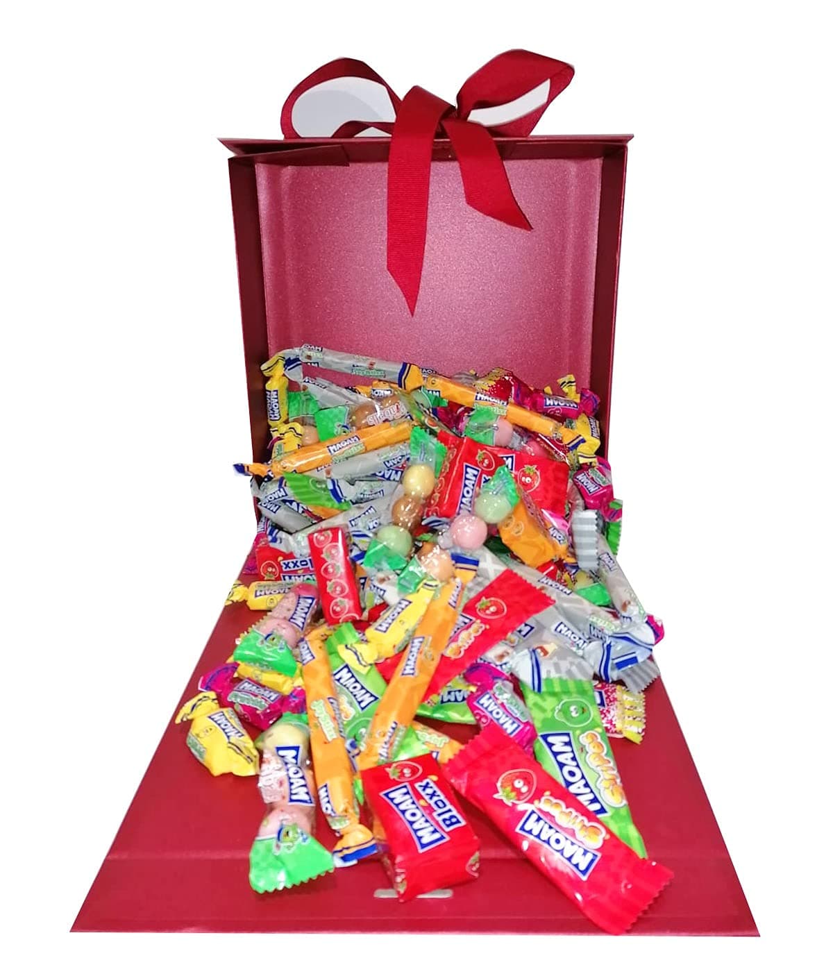 Auris 1.14KG Maoam Selection Hamper Box Birthday Gift, Get Well Soon, Congratulations or Anniversary Boys & Girls, Mums & Dads, Men & Women, Fathers Day Hamper for Her and him