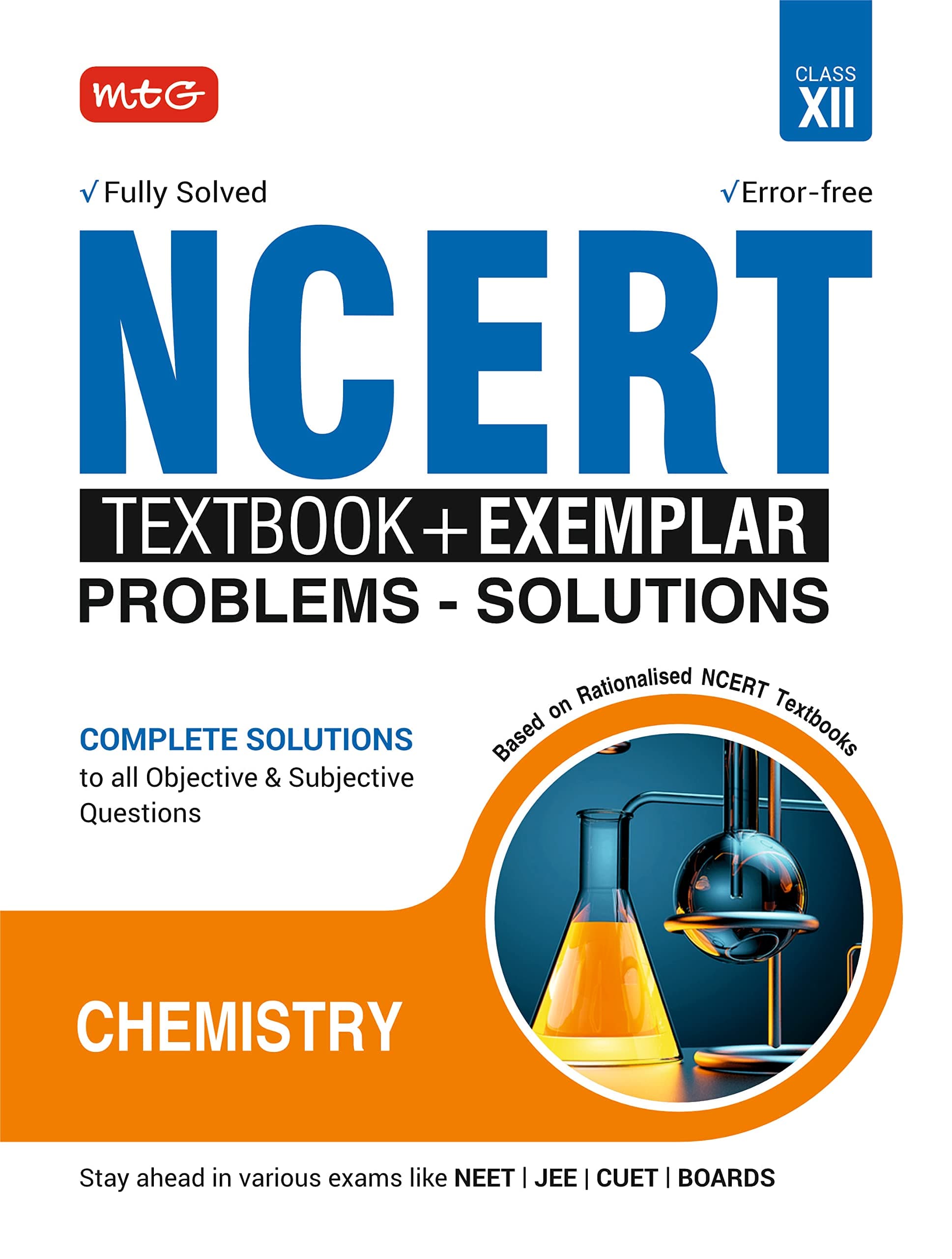 MTG NCERT Textbook + Exemplar Problem Solutions Chemistry Class 12