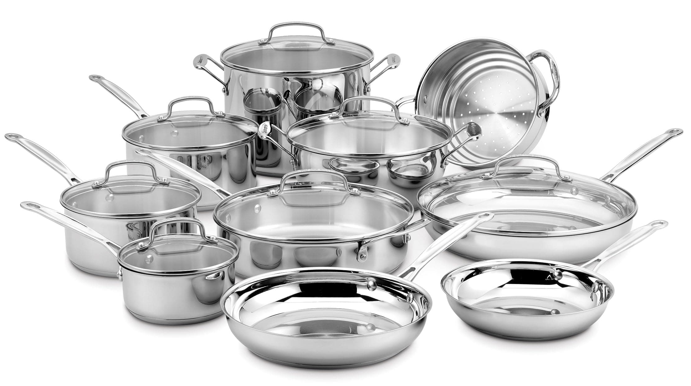 77-17N 17 Piece Chef's Classic Set, Stainless Steel