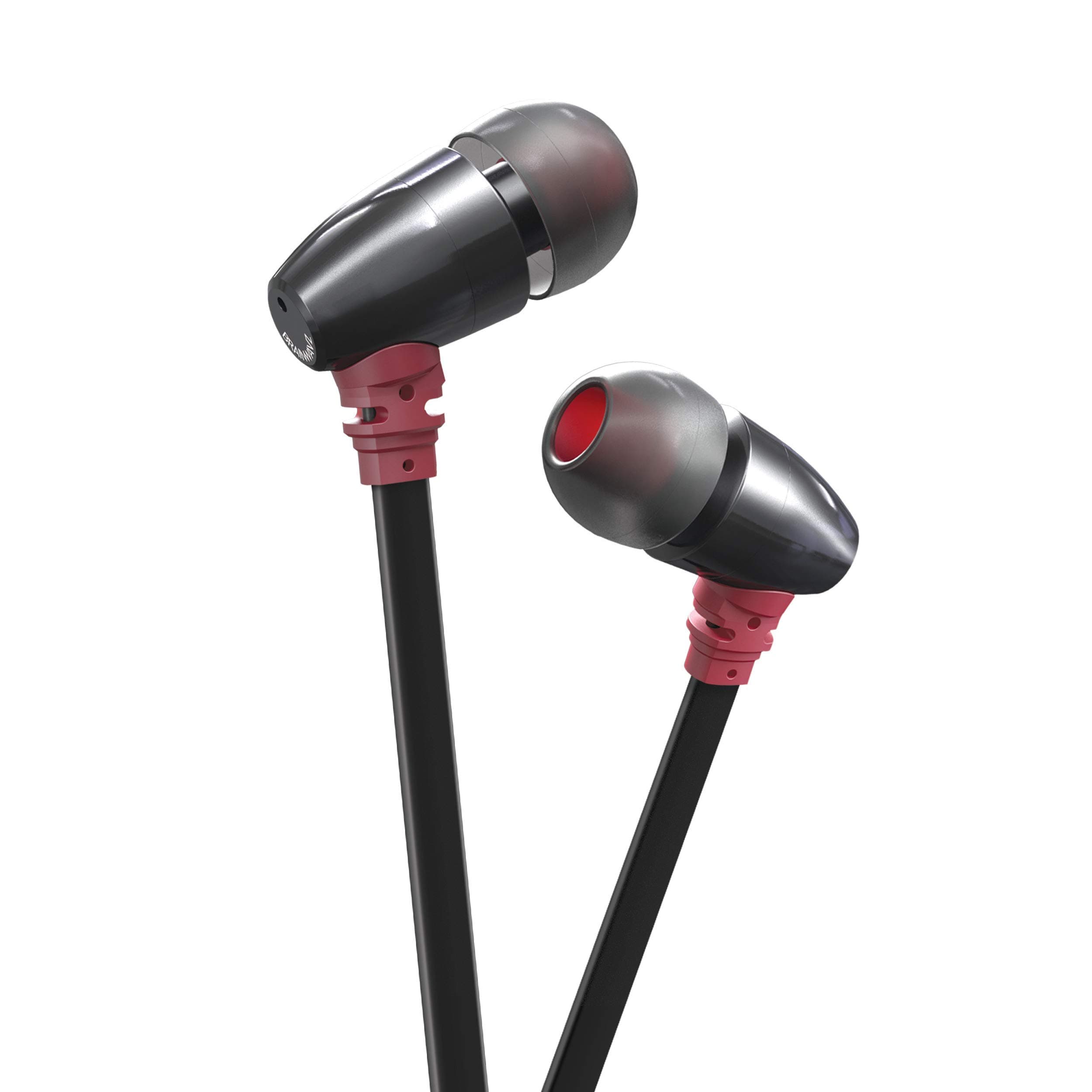 BRAINWAVZ S0 in-Ear Earbuds Noise Isolating Earphones Clearwavz Remote & Microphone Stereo Headphone Headset for iPhone iPad, iPod & Android Devices (Black)