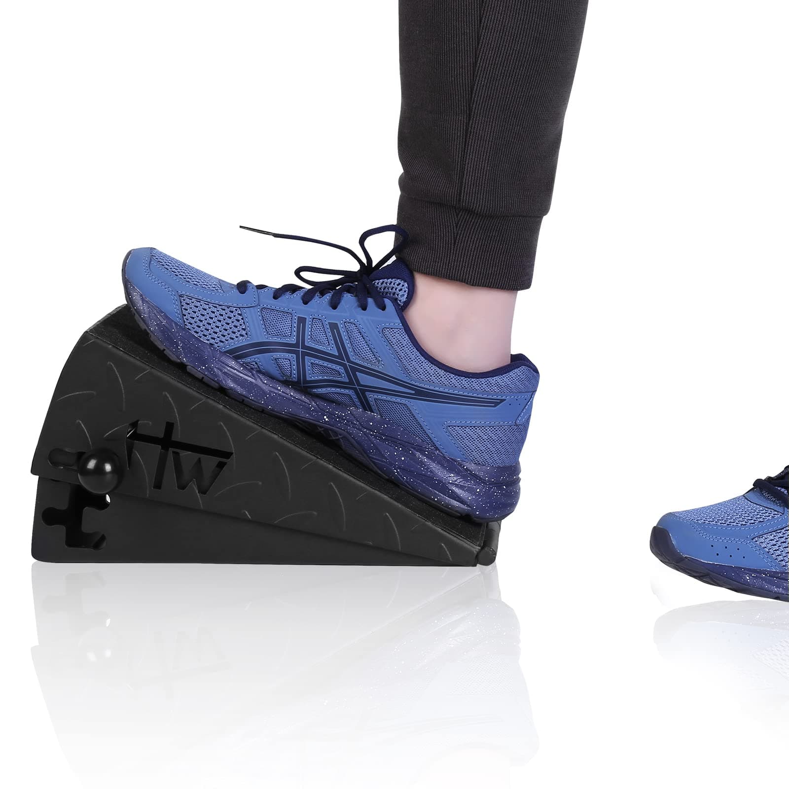 Calf Stretcher Slant Board Adjustable: Incline Board For Plantar Fasciitis Ankle & Hamstring Stretching - Foot Stretcher for Exercise Improve Mobility and Flexibility