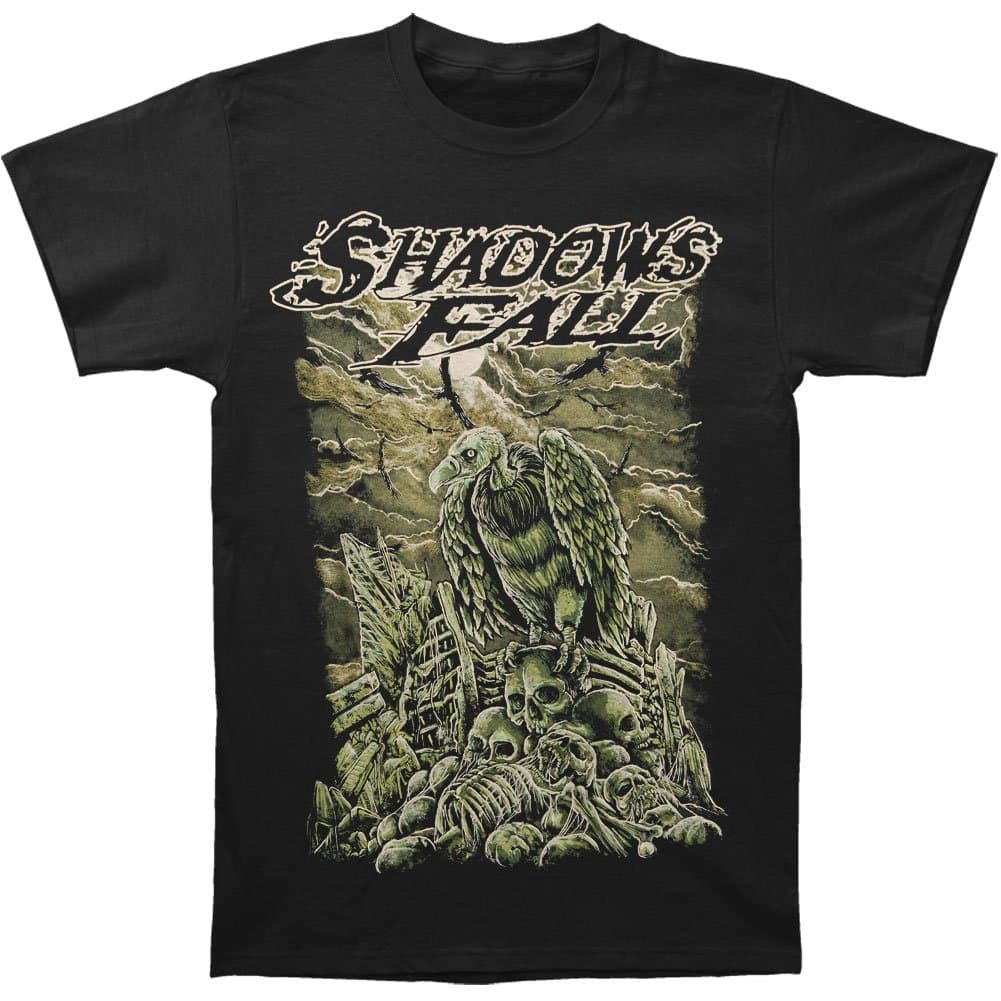 Shadows Fall Men's Wasteland T-shirt XXX-Large Black
