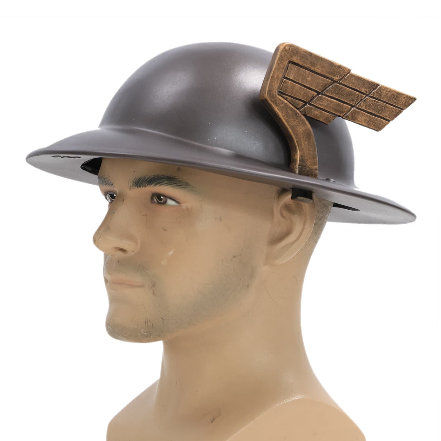 Jay Garrick Helmet PVC with Wings Flash Season 2 Silver Flying Hat Cosplay Props