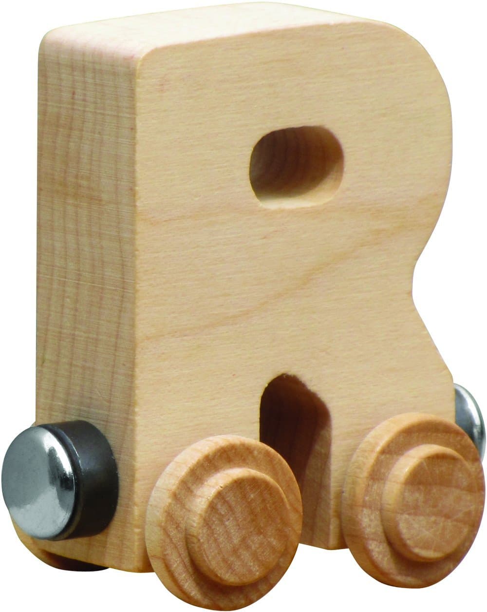 NameTrains Clear Finish Letter Car - Made in USA (R)