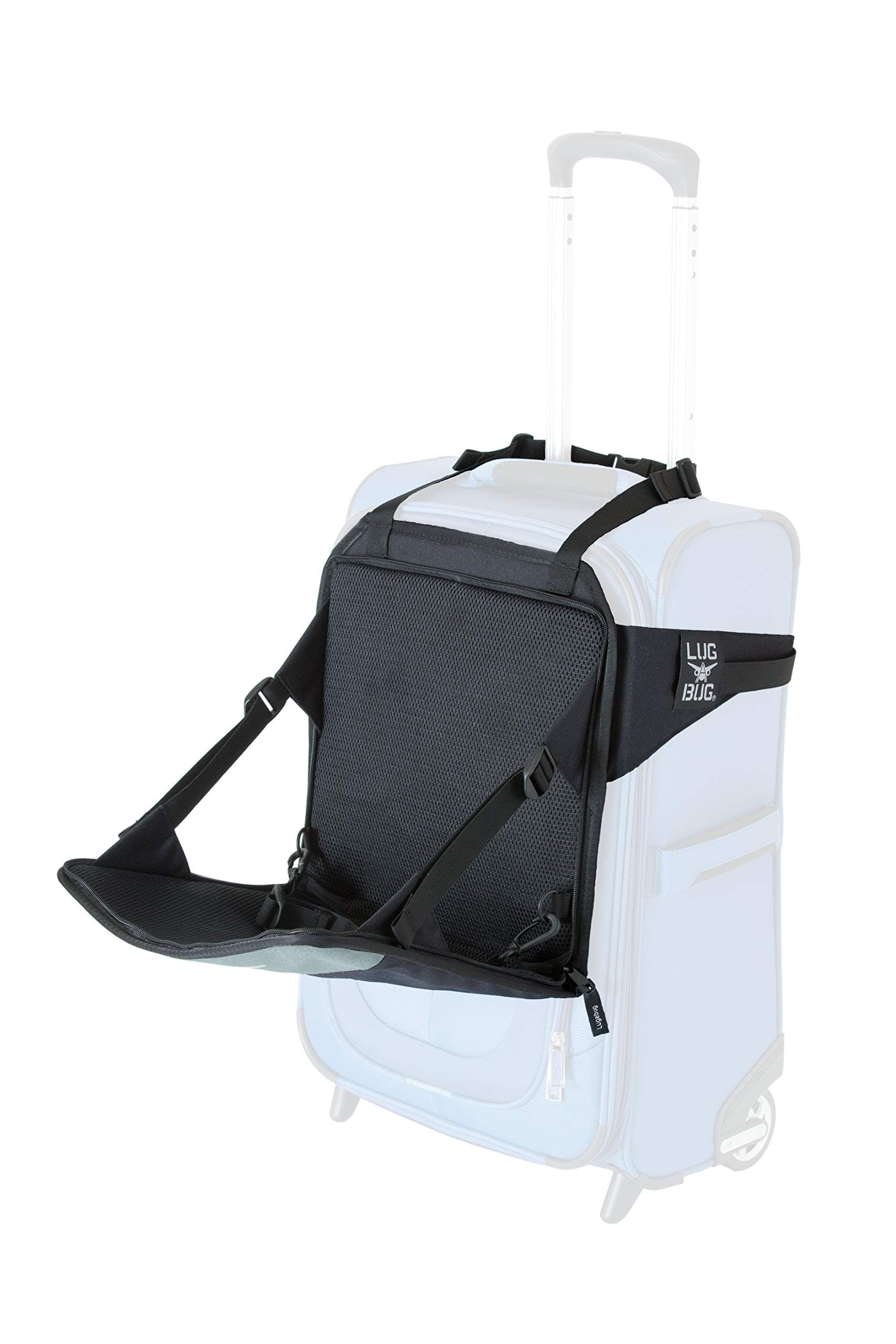Lugabug Child Travel Chair (Black/Grey)