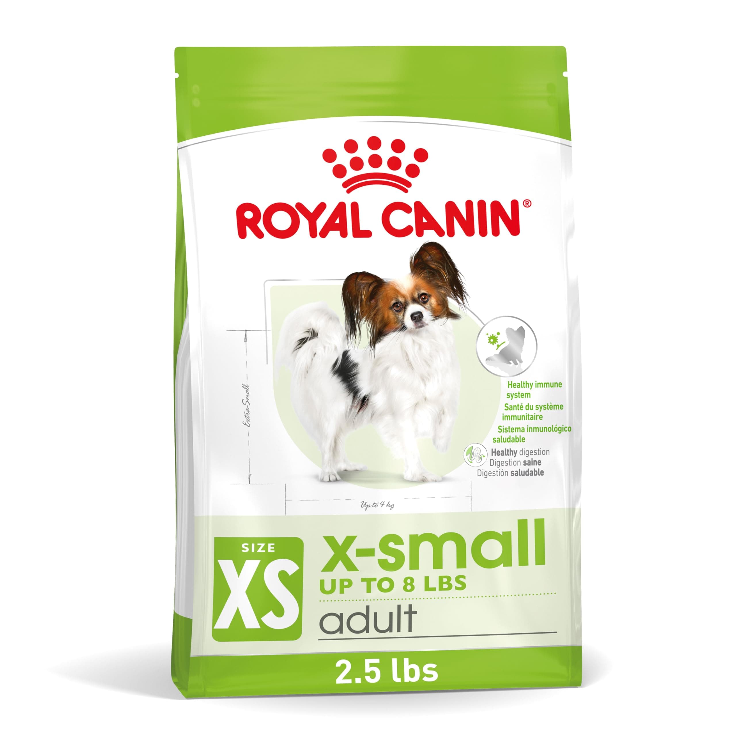 Size Health Nutrition X-Small 7+ Adult Dry Dog Food, 2.5 lb Bag