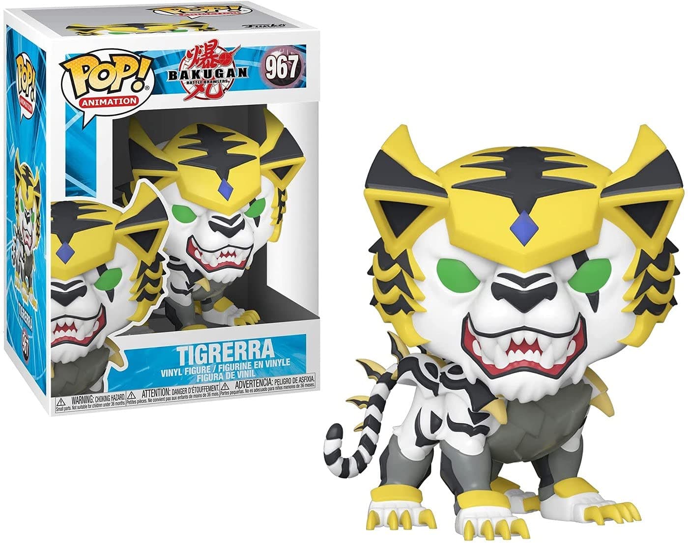 POP! Animation: Bakugan - Tigrerra - Collectable Vinyl Figure - Gift Idea - Official Merchandise - Toys for Kids & Adults - Anime Fans - Model Figure for Collectors and Display