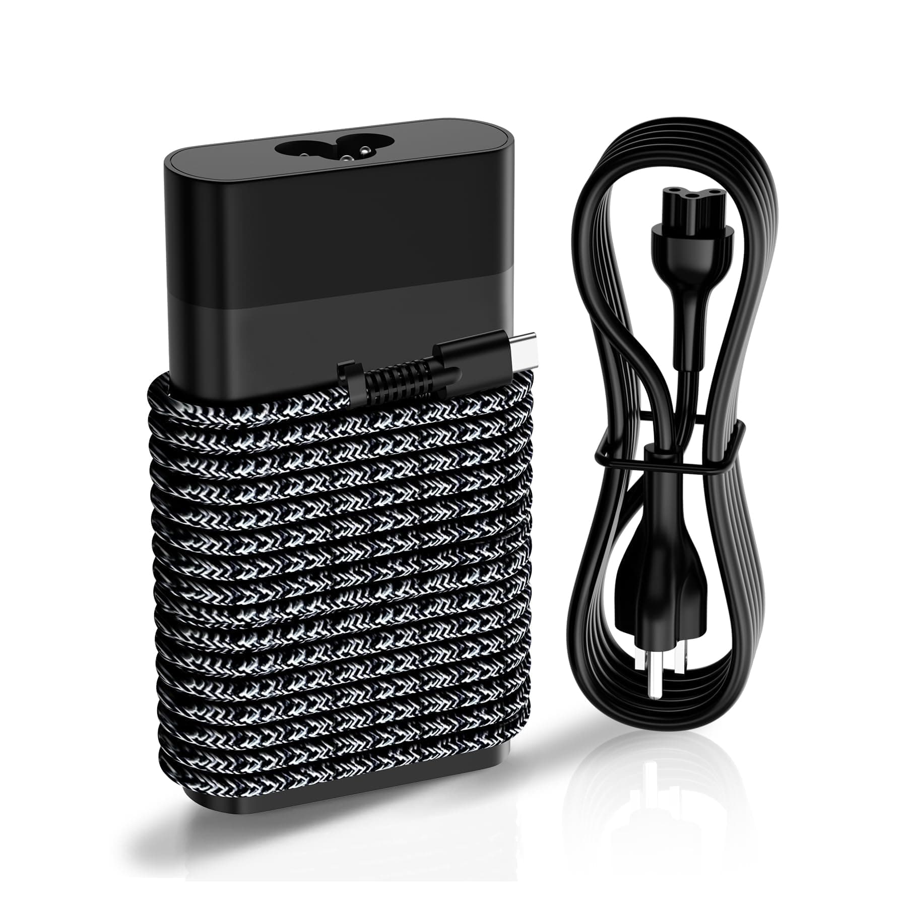 New Slim 65W HP Laptop Charger USB C for HP Spectre/Spectre X360/Chromebook/Google Chromebook/EliteBook/Elitebook x360/Elite X2/Envy AC Adapter Power Supply CordTravel Fast Charging Type C