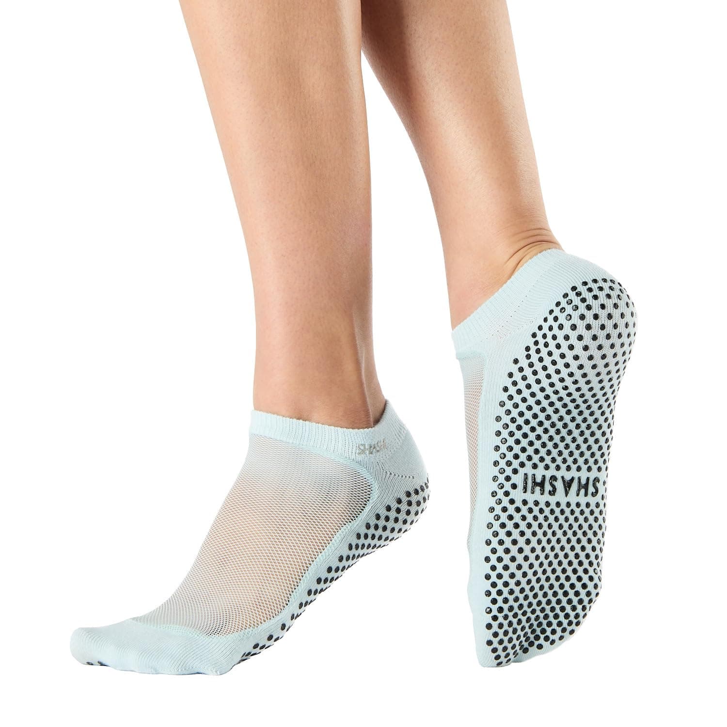 SHASHI Mesh Socks for Women – Stylish, Full-Coverage Non Slip Socks for Barre, Yoga and More