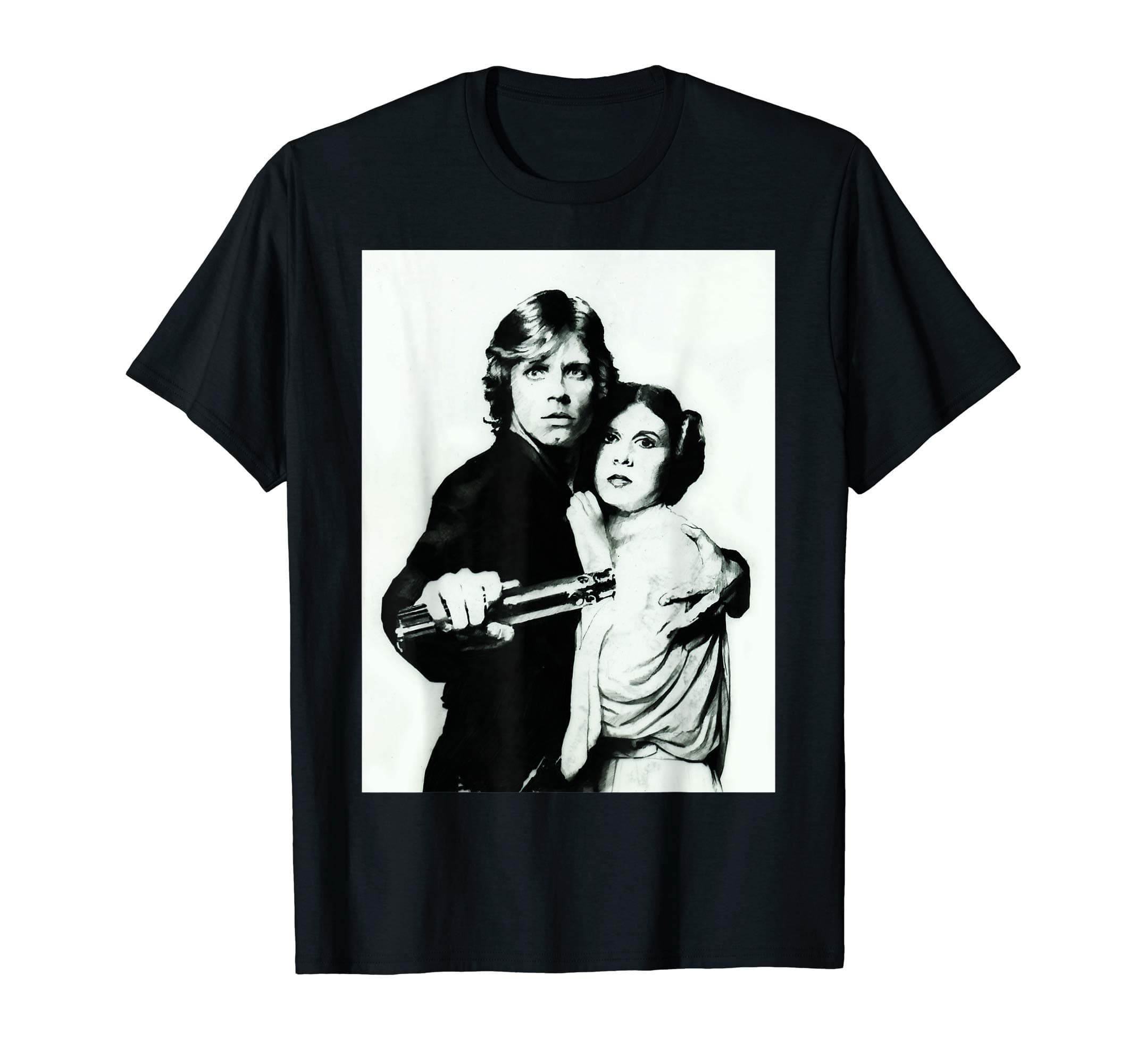 STAR WARSLuke Skywalker Princess Leia Twins Graphic T-Shirt T-ShirtOEKO-TEX STANDARD 100