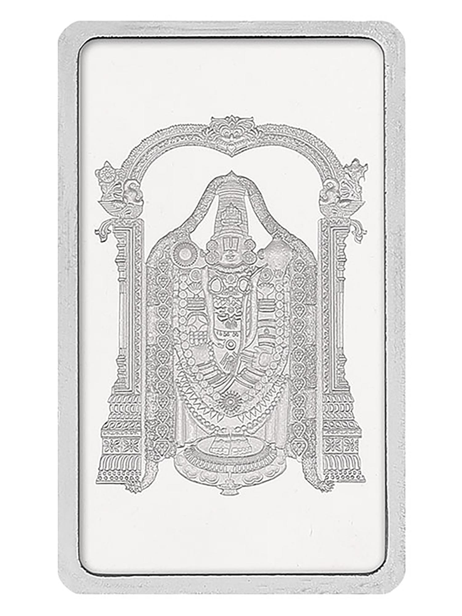 100g (999.9) Tirupati Balaji Silver Bar