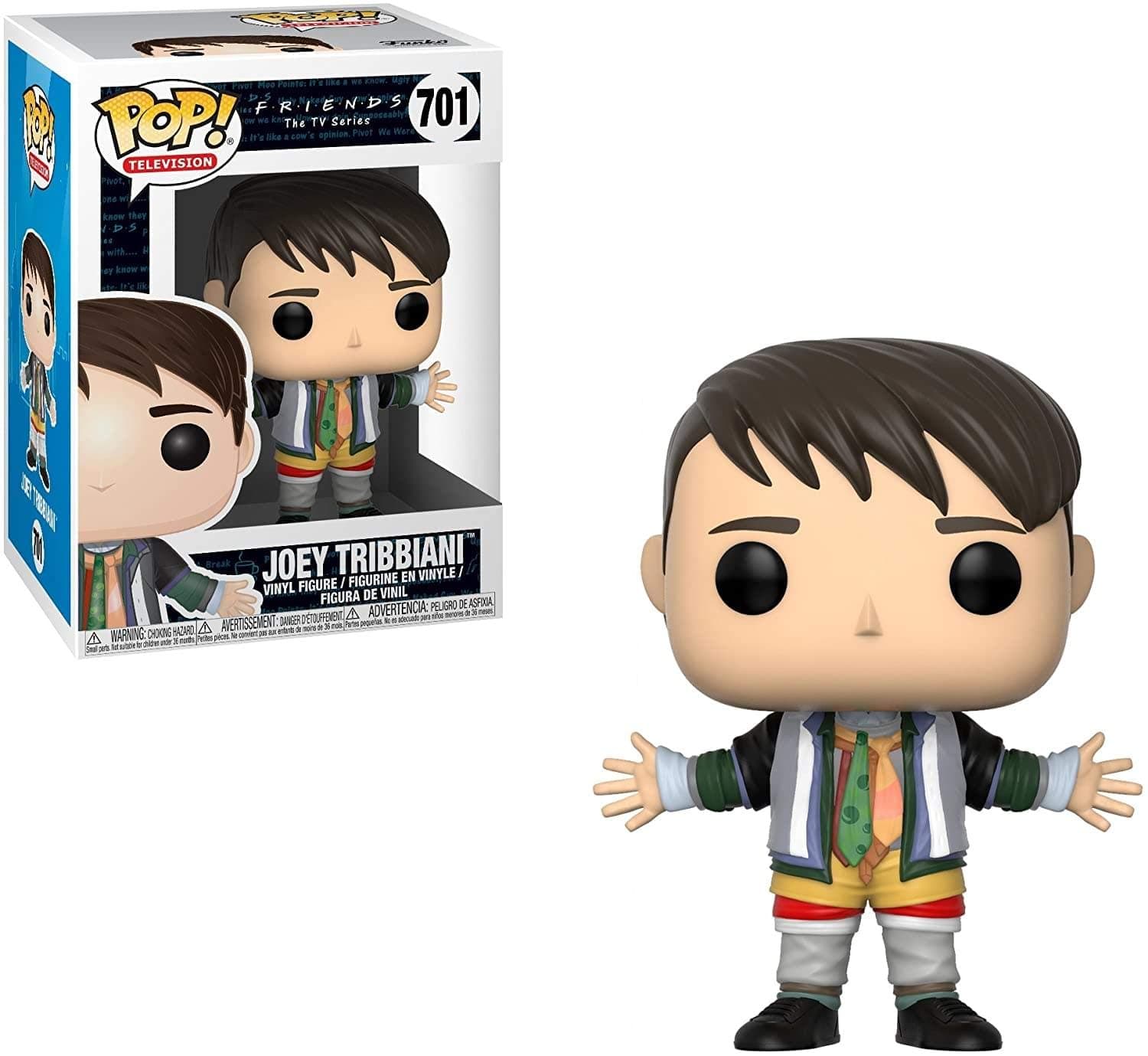 POP! Vinyl: Friends: Joey Tribbiani in Chandler's Clothes - Collectible Vinyl Figure - Gift Idea - Official Merchandise - for Kids & Adults - TV Fans - Model Figure for Collectors and Display