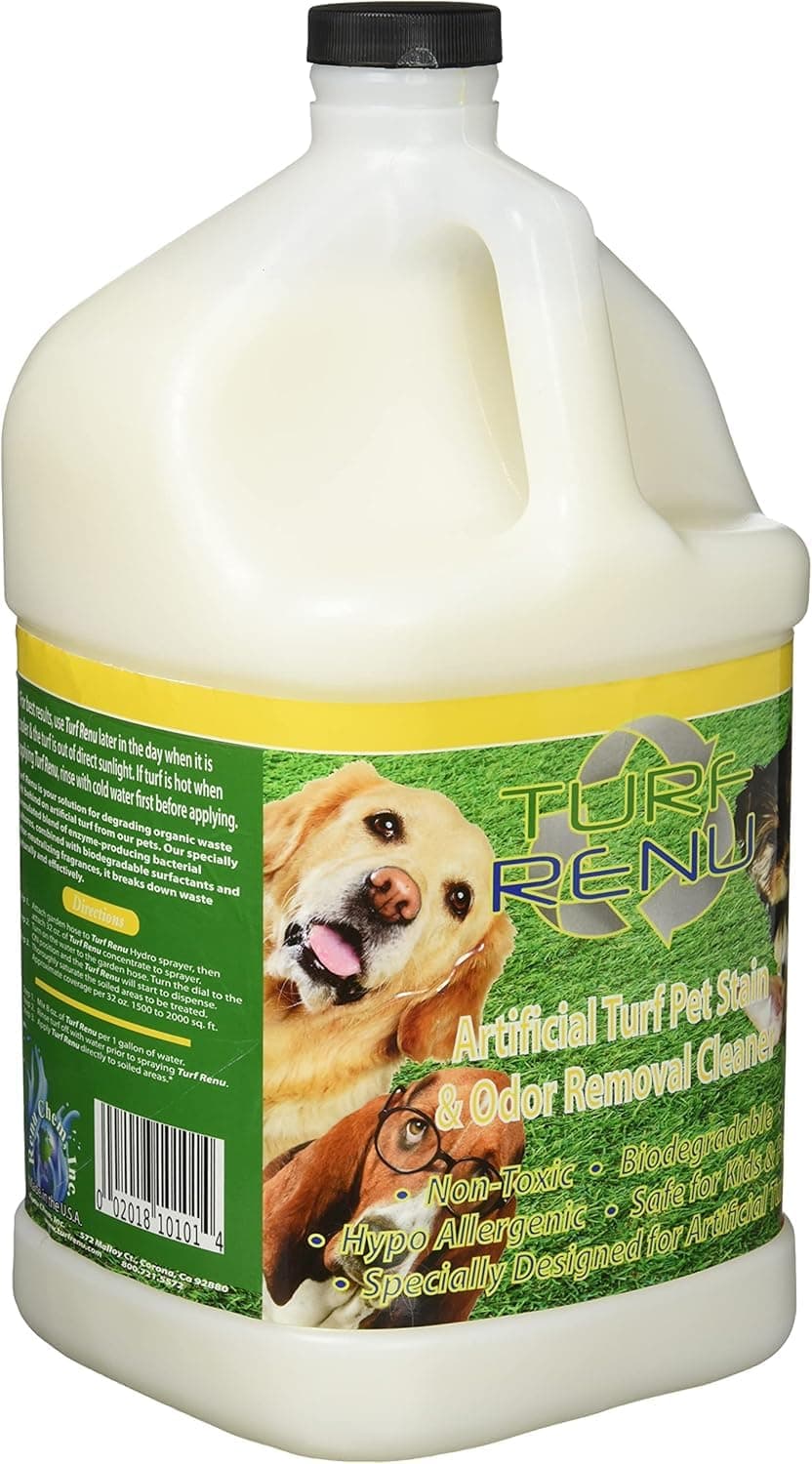 Tr10101 Bio-Enzymatic Cleaning Solution for Synthetic/Artificial Turf and Pet Odor Control, 1-Gallon