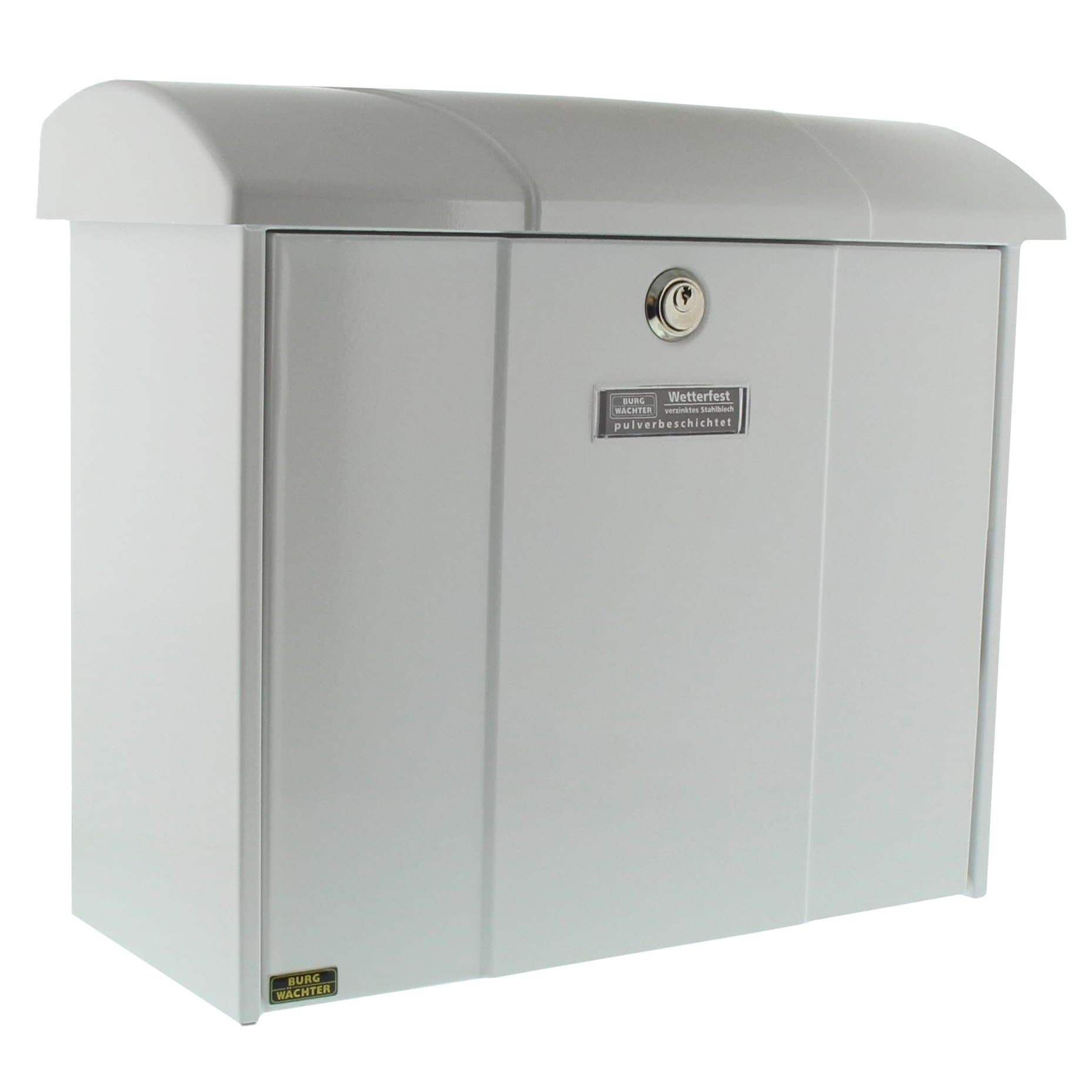 Burg-WächterOlymp 916 W Steel Mailbox, White