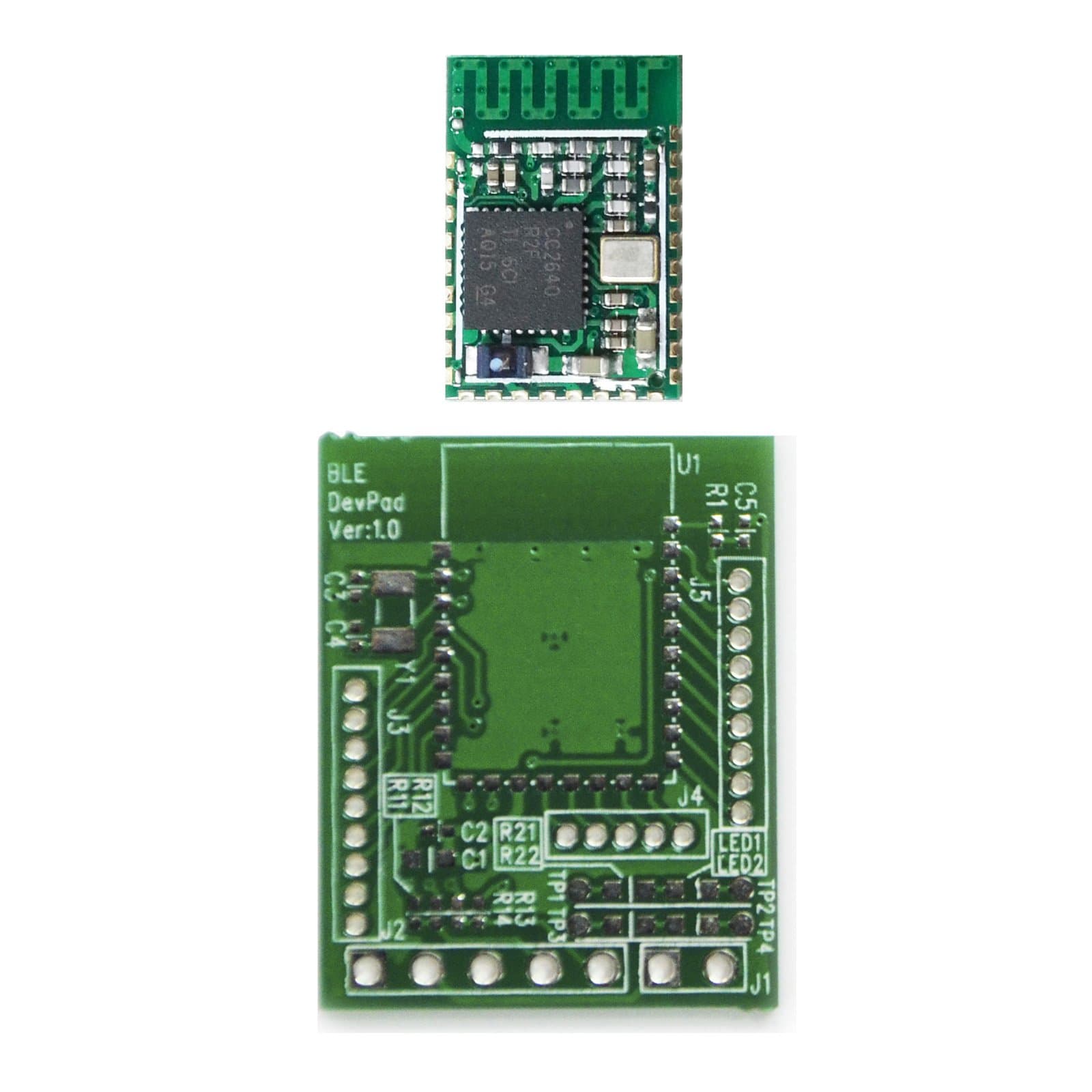 ELSRA CC2640R2F BLE 4.2 & 5.0 Bluetooth Low Energy Module BT03-1 w/DIP Adapter PCB