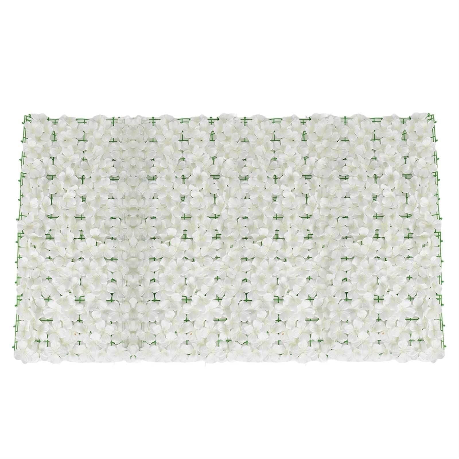 MASME Garden Fence Cerca de privacidade protegendo flores artificiais, rolos de hera, paredes, paisagismo, cercas, varandas privadas, telas, jardins ao ar livre (Color : White)