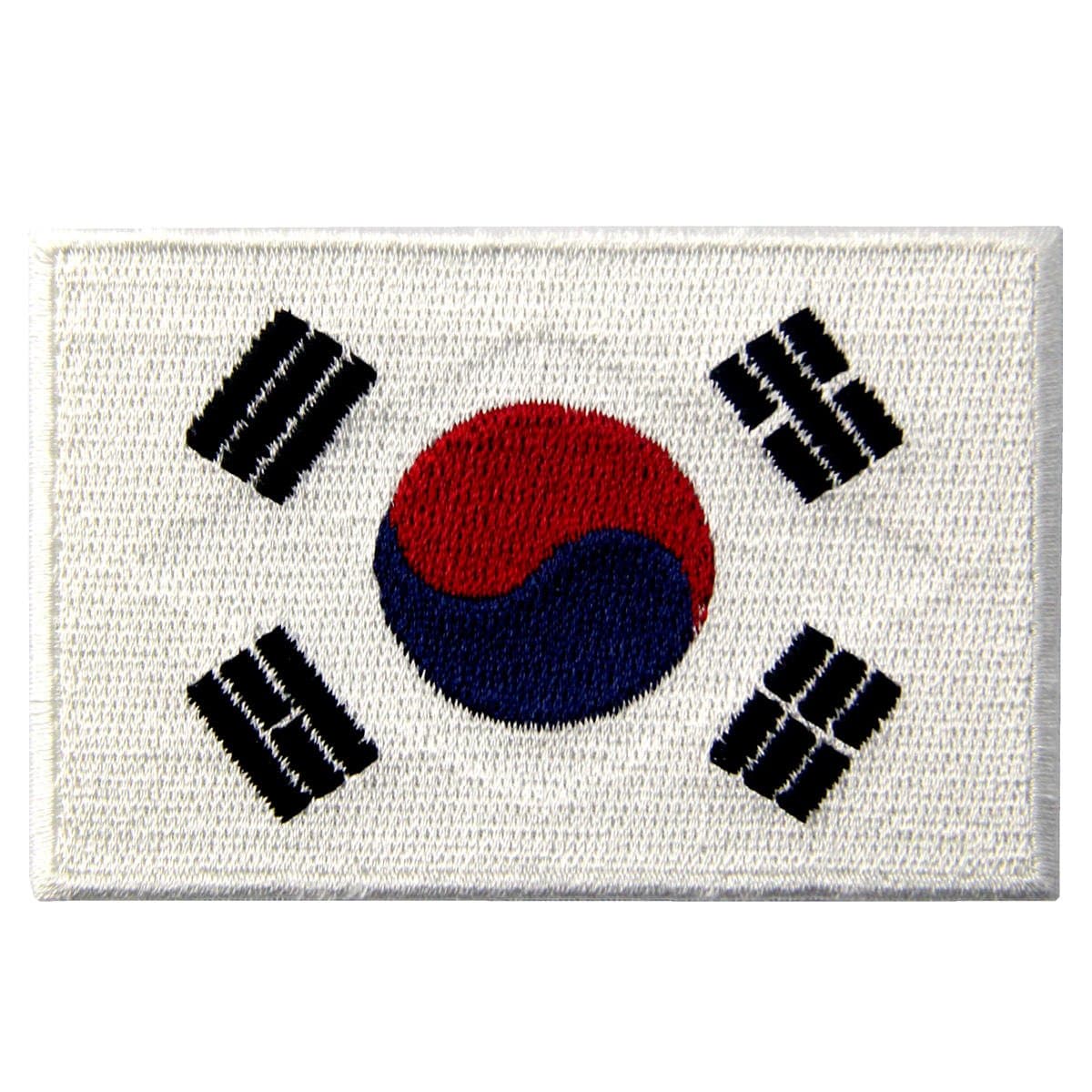 EmbTao South Korea Flag Embroidered Korean National Emblem Iron On Sew On Patch