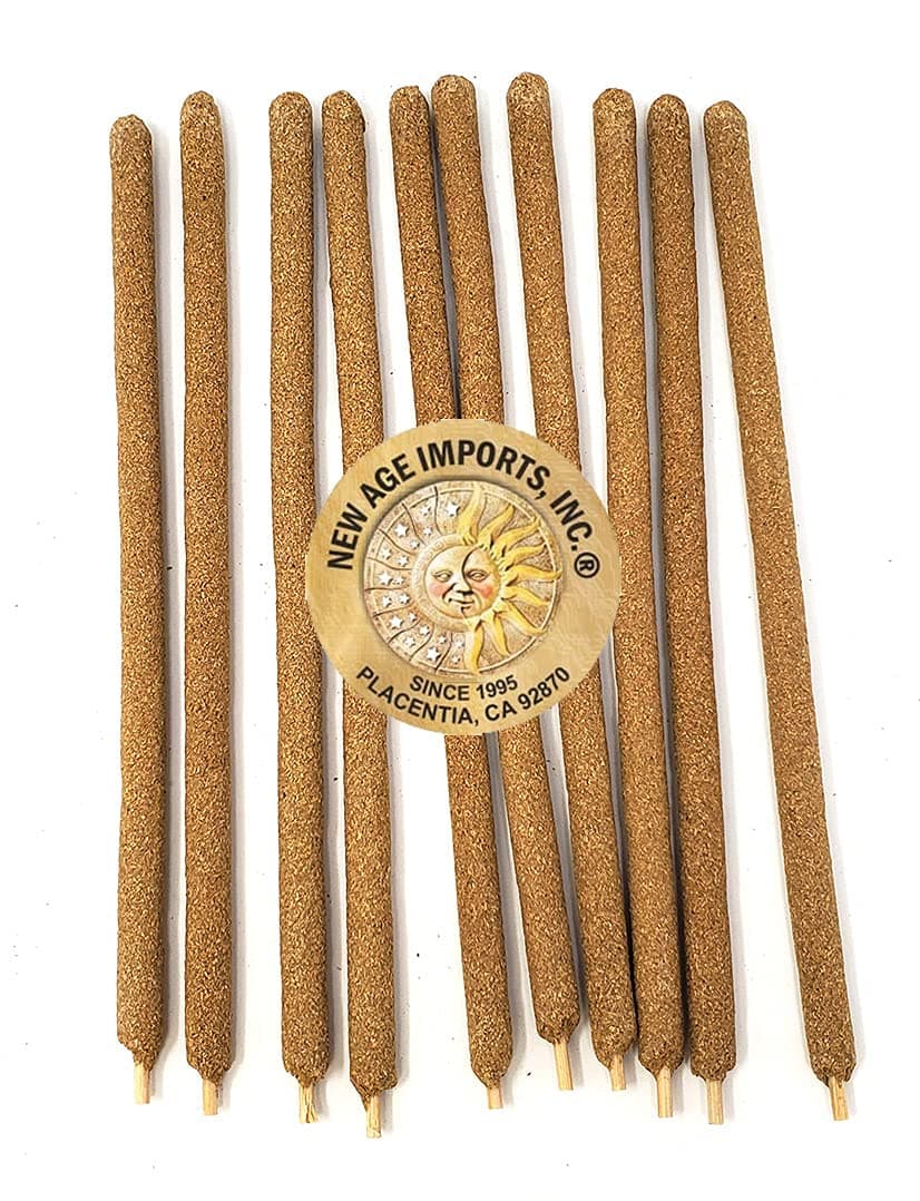Premium Palo Santo & Peruvian Copal 7-8" Size Hand Rolled Incense Sticks. Great for Meditation, Smudging, Spiritual Cleansing. (10 Sticks Pack)…