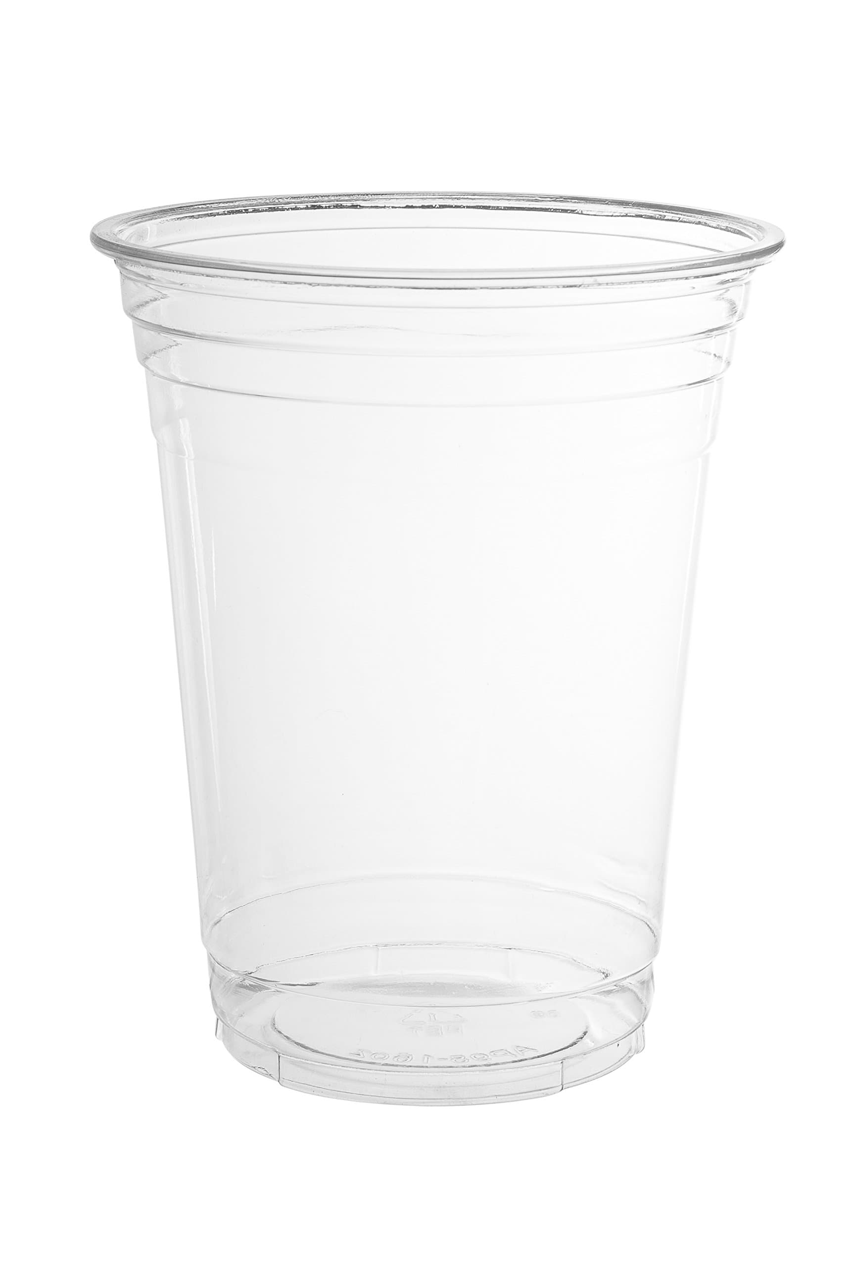 Eskay, 20oz. Clear Cups, for Milkshake, Smoothies, Iced Coffee, Boba, Bubble Tea, Disposable Cup, 100 Cups