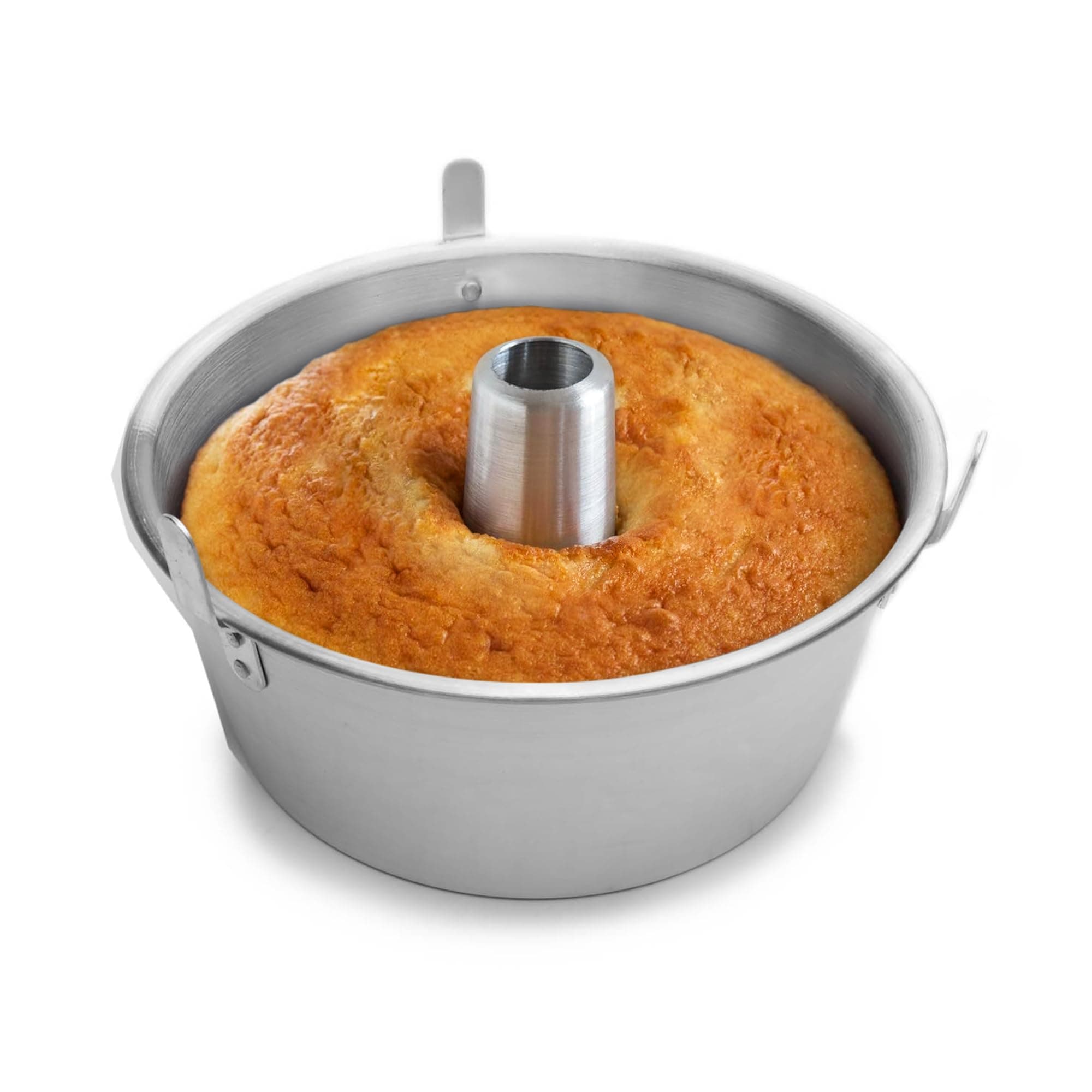 Fox Run Loose Bottom Angel Food Cake Pan, Aluminum, 10.75-Inch