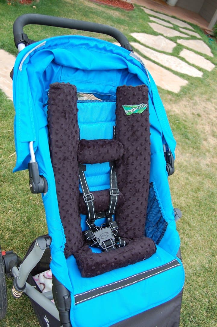 Snuggin Go Therapeutic Child Seating Support, Black