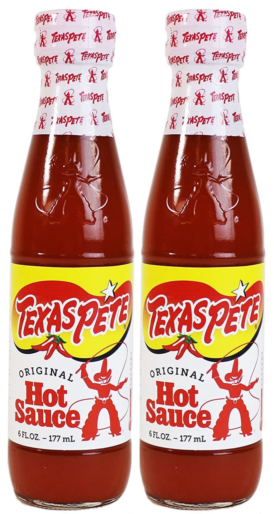 Texas Pete Original Hot Sauce 6 oz. (Pack of 2)