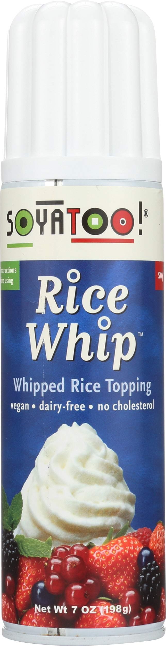 Soyatoo Rice Whip Can, 7 Ounce