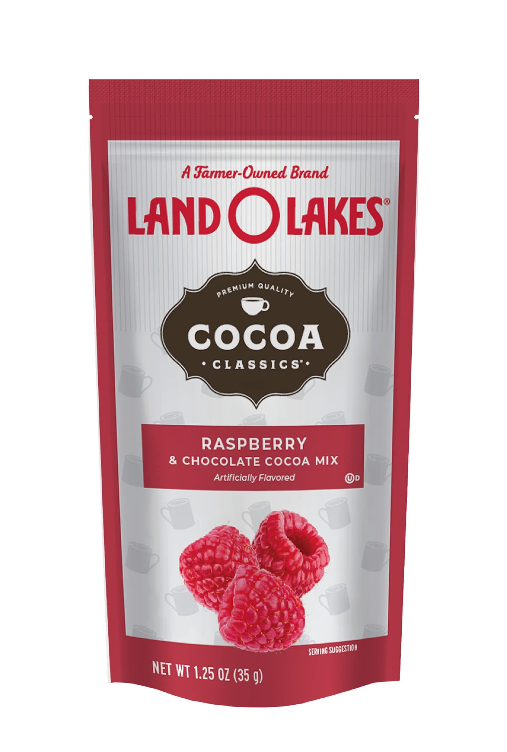 Cocoa Classics, Raspberry & Chocolate Hot Cocoa Mix, 1.25-Ounce Packets (Pack of 36)