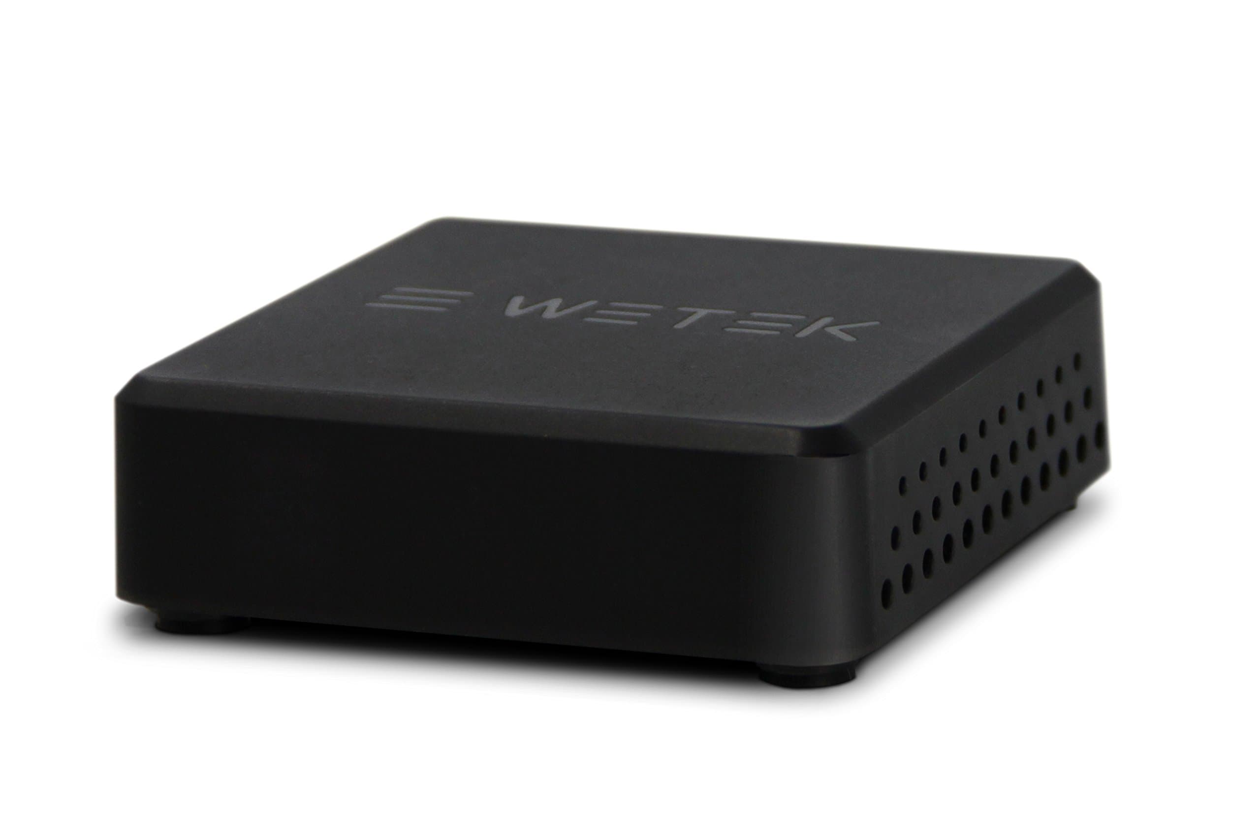WeTek Hub Android Smart TV box Bluetooth 4.0 Ultra HD 4k HDCP 2.2 H.265 10-bit DTS Dolby 5.1 Kodi LibreELEC Mediaplayer IPTV compact discreet box portable