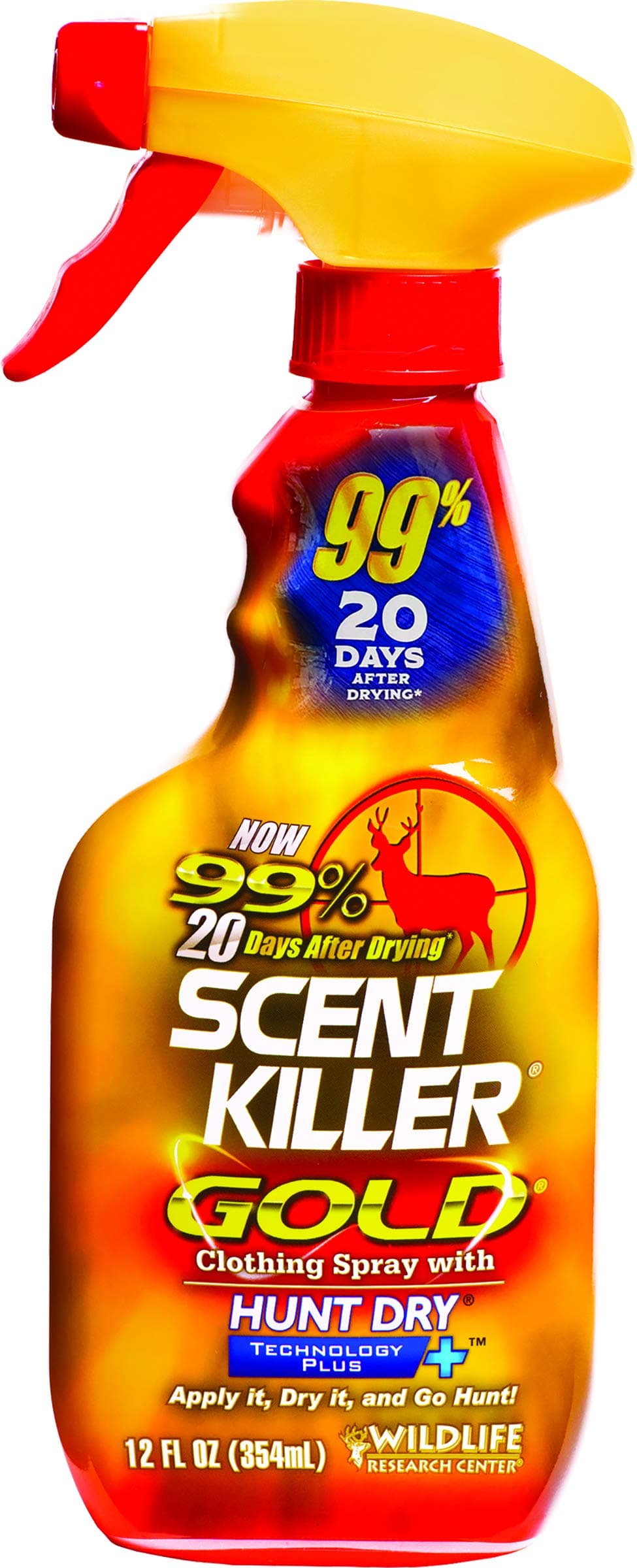 Wildlife Research Scent Killer Gold Clothing and Boot Spray, (12-Ounce)
