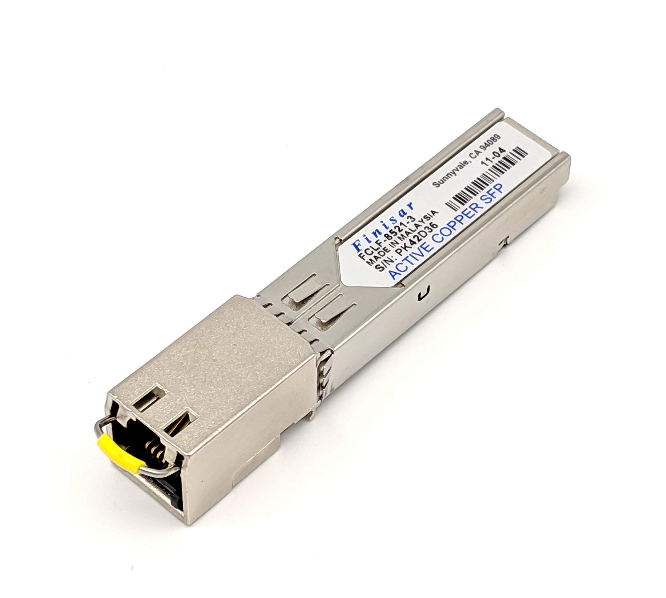 Finisar FCLF-8521-3 1000BASE-T SFP TRANSCEIVERROHS Compliant