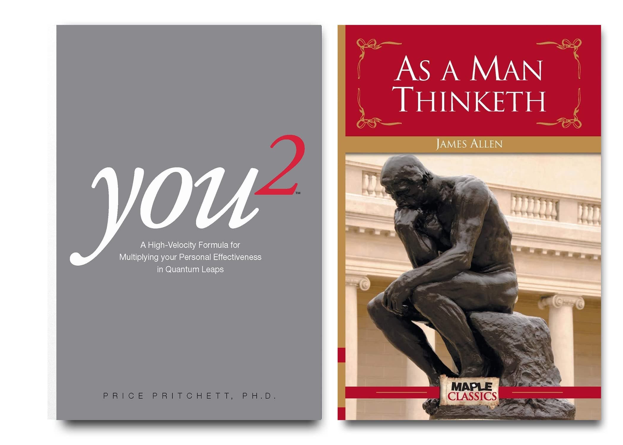 You 2: A High Velocity Formula for Multiplying Your Personal Effectiveness in Quantum Leaps + Think and Grow Rich (Paperback) Product Bundle