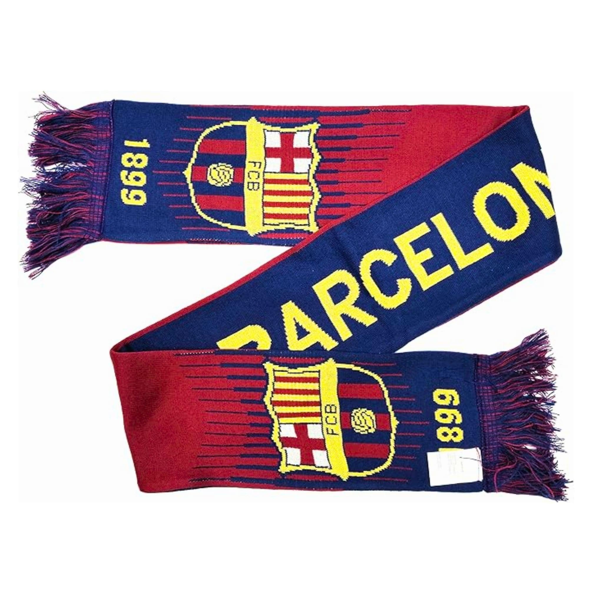 Icon Sports Group Inc. FC Barcelona Soccer Team Official Double Sided Scarf