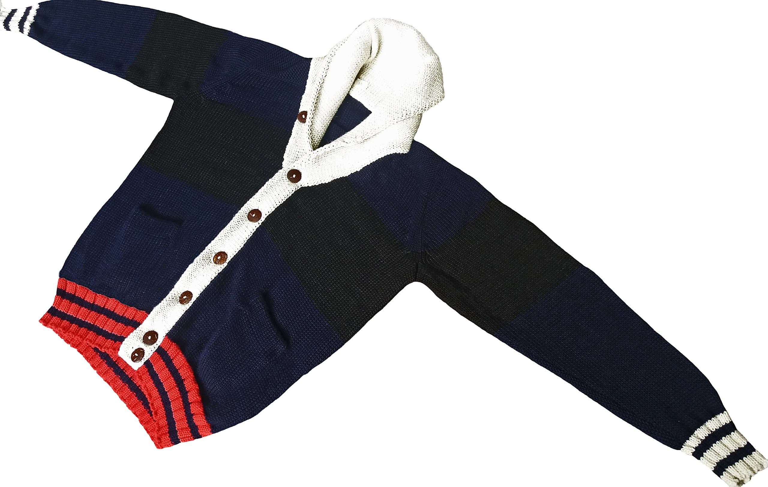 Sweet Dreams Home Hypoallergenic Deluxe 100% Peruvian Royal Super Baby Alpaca Charcoal Shawl Collar Cardigan, Handmade, Organic, Softness