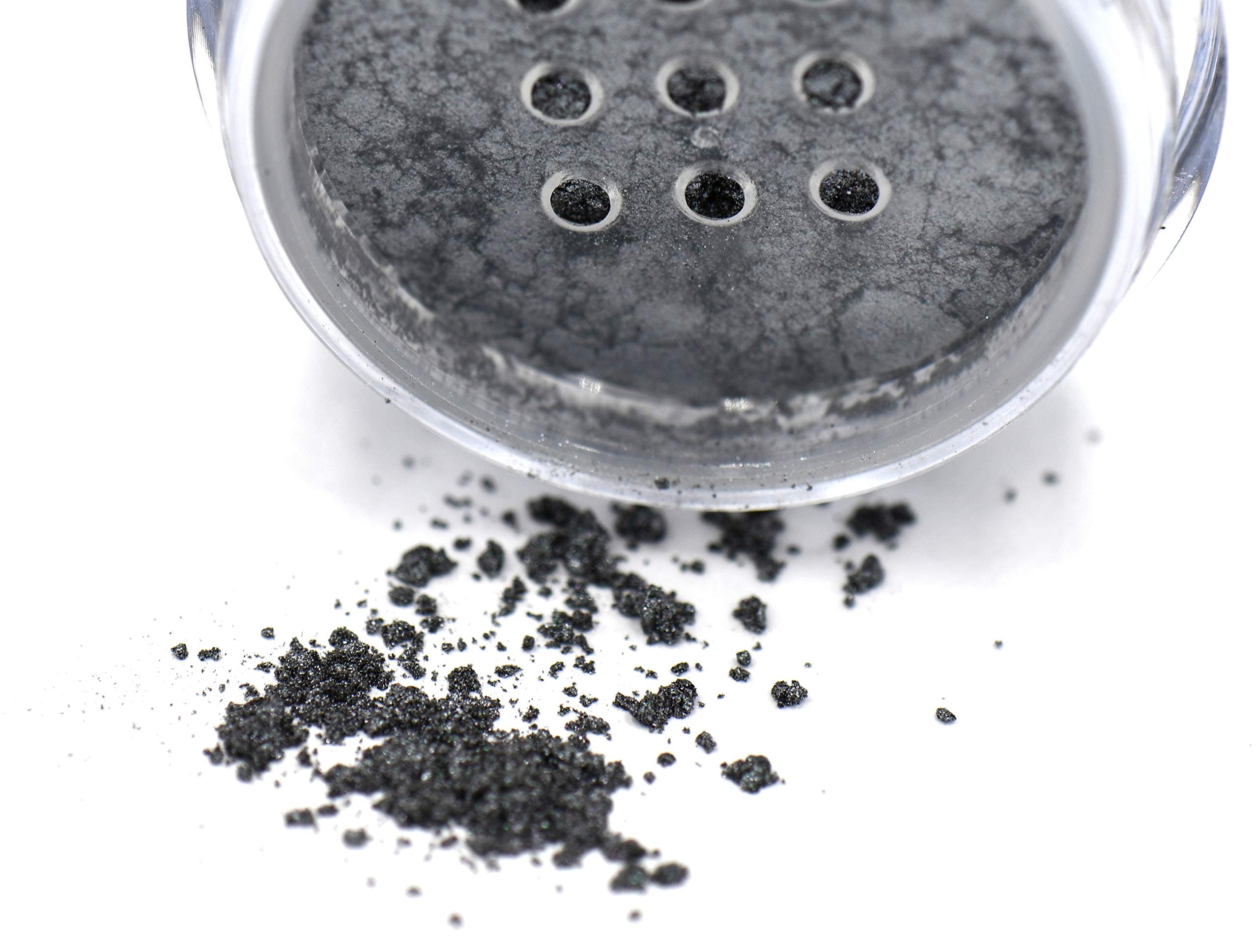 Dark Envy Army Glitter Green Single Loose Powder Eyeshadow; Vegan, Talc & Paraben Free