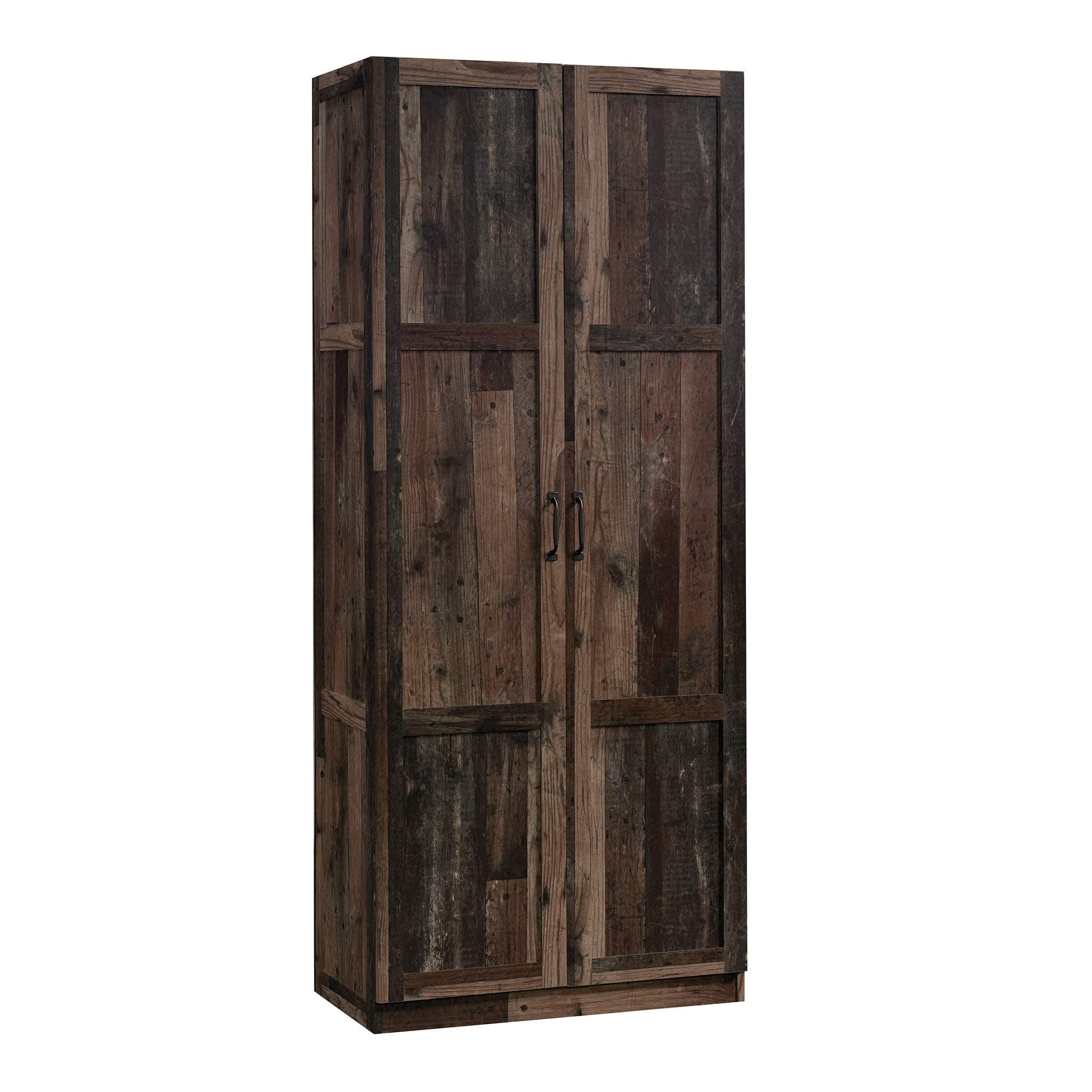 Select Storage Cabinet, Pantry Cabinet Kitchen Storage with Adjustable Shelves, Bathroom Storage Cabinet, in Reclaimed Pine