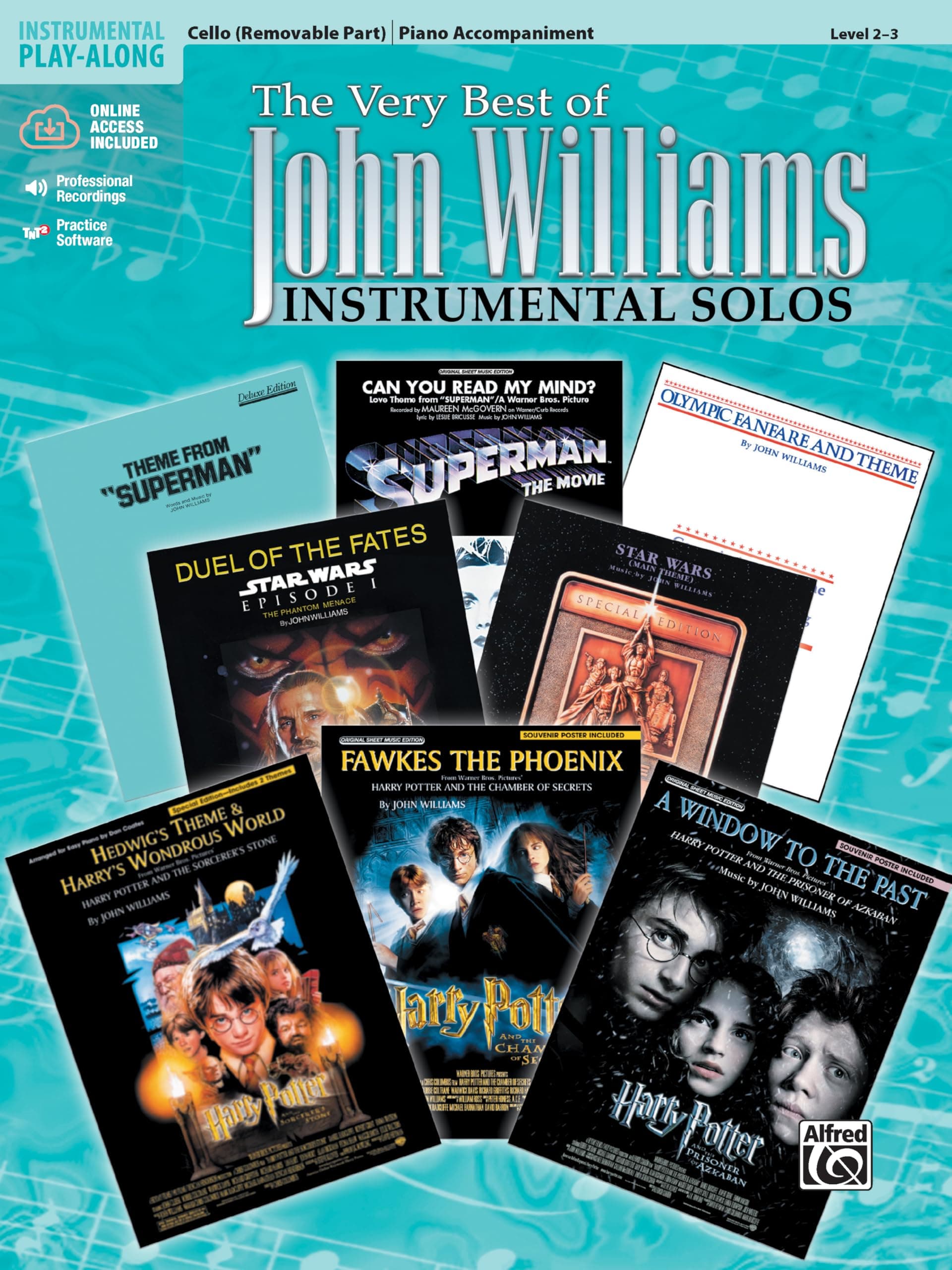 The Very Best of John Williams for Strings: Cello with Piano Acc. [With CD (Audio)]