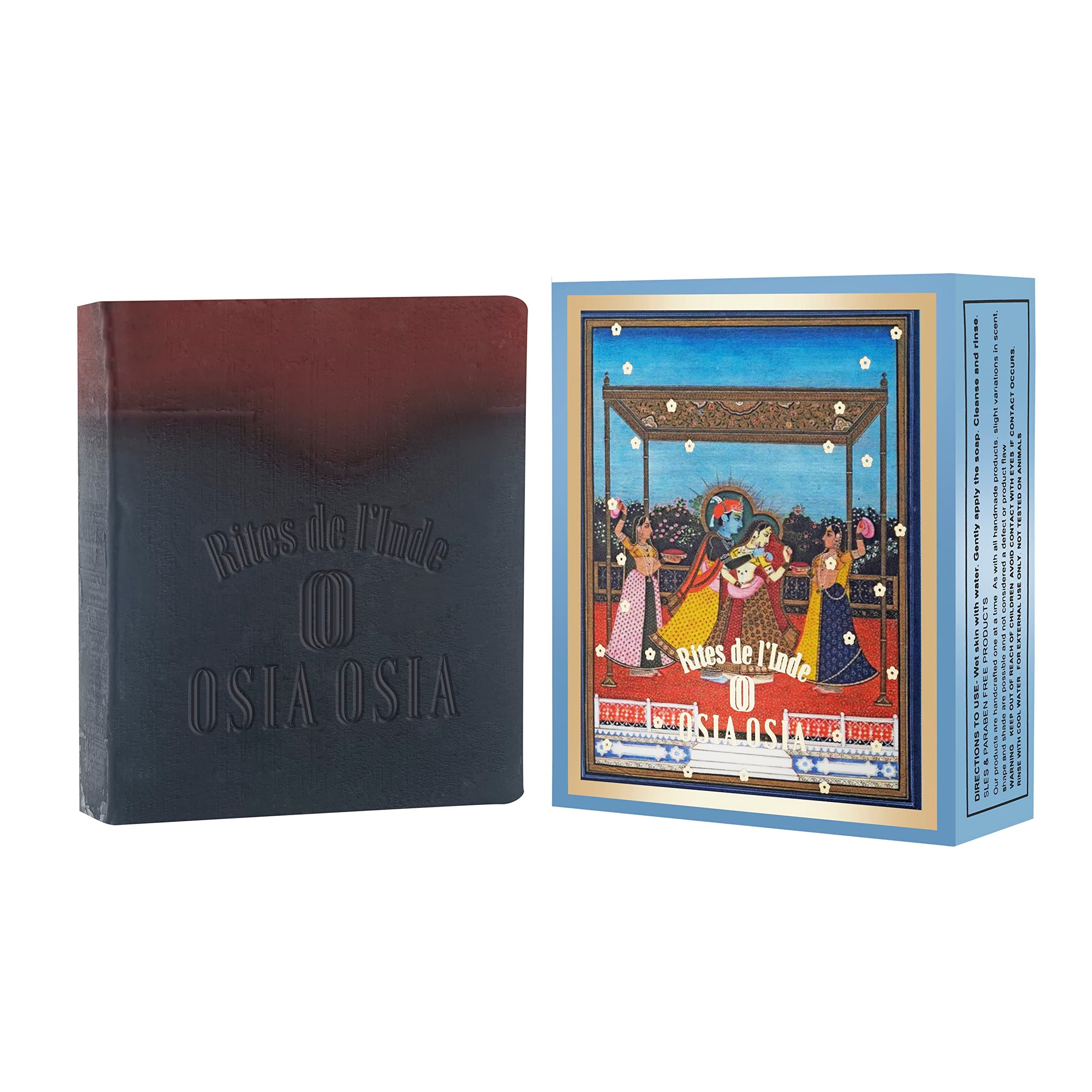 Ayurvedic Handmade Kumud Neel Kamal Lotus Soap | Anti-Inflammatory | Deep Clean & Moisturize | Anti-aging | Skin Protection | Suitable For All Skin Types | For Men & Women | Pack of 1 (125g)